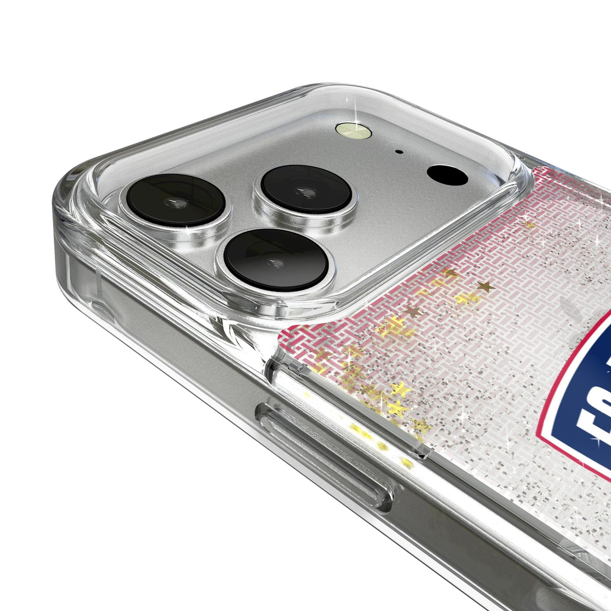 FC Dallas Linen Glitter Phone Case for Apple iPhone 17 Series 3