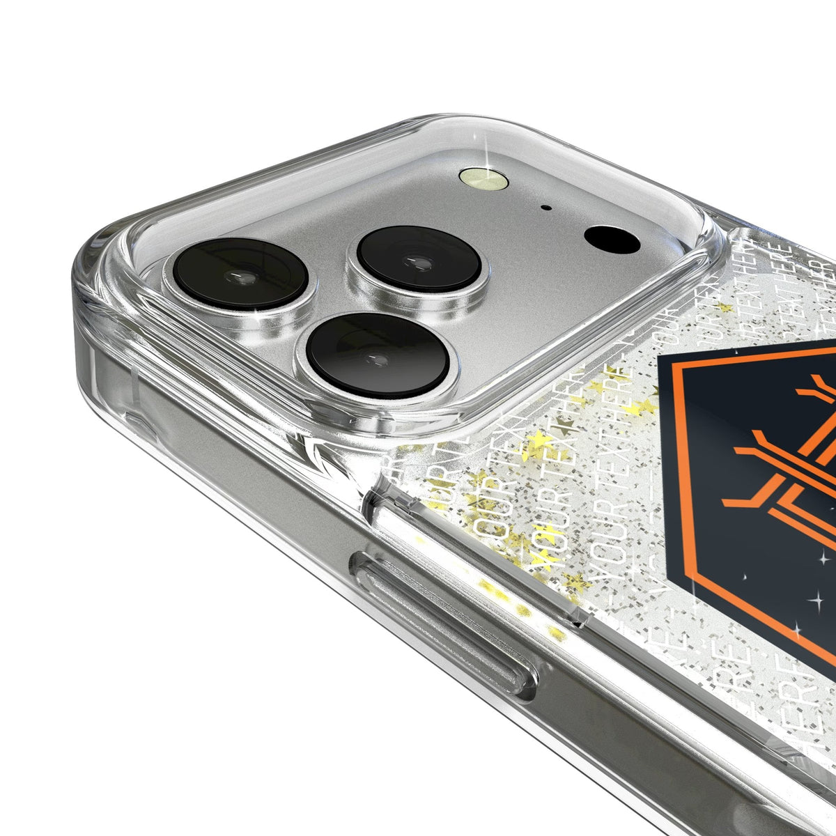 Houston Dynamo Personalized EndZone Plus Glitter Phone Case for Apple iPhone 17 Series 3