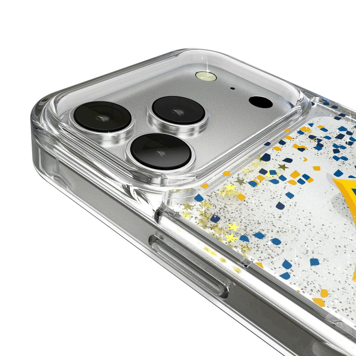 LA Galaxy Confetti Glitter Phone Case for Apple iPhone 17 Series 3