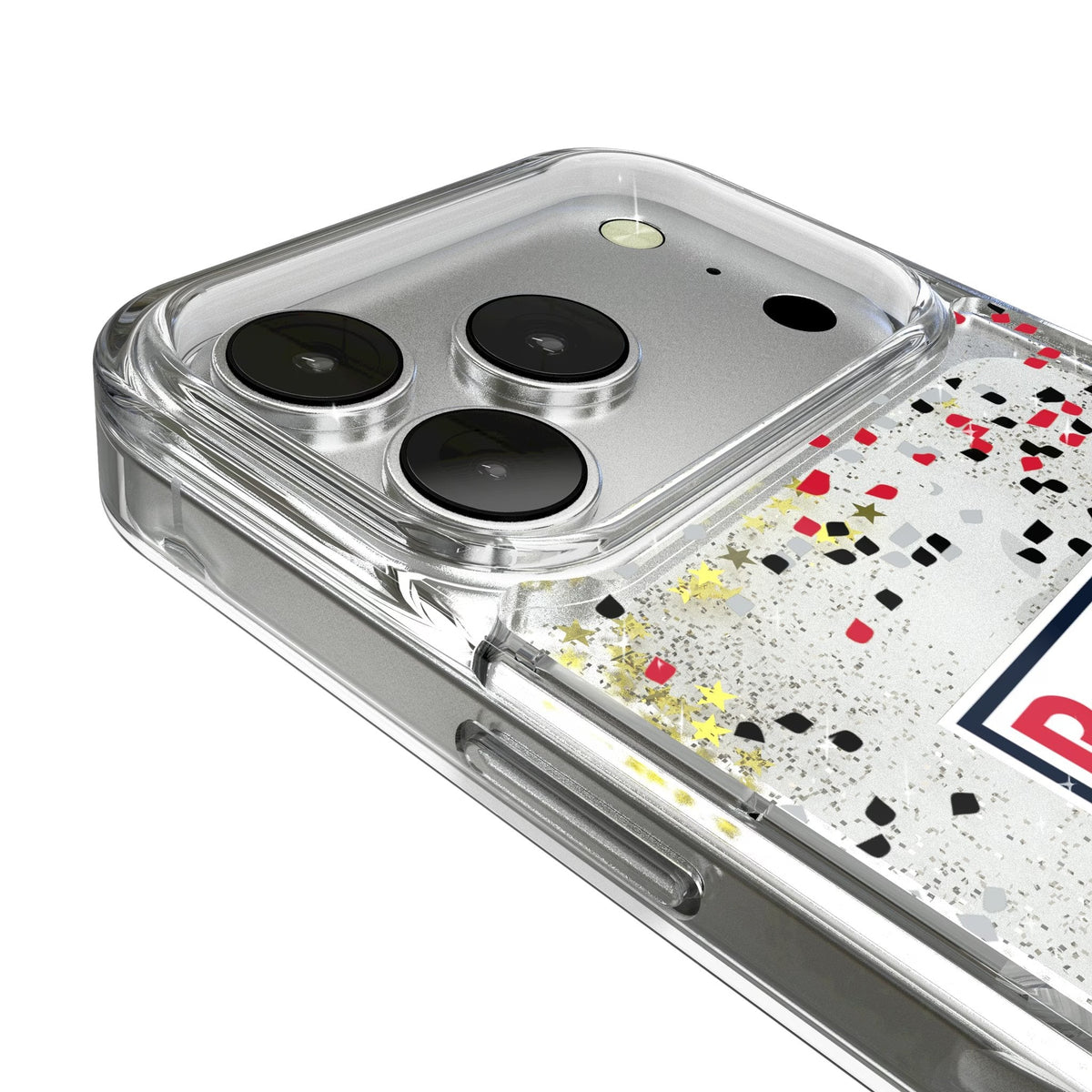 New York Red Bulls Confetti Glitter Phone Case for Apple iPhone 17 Series 3