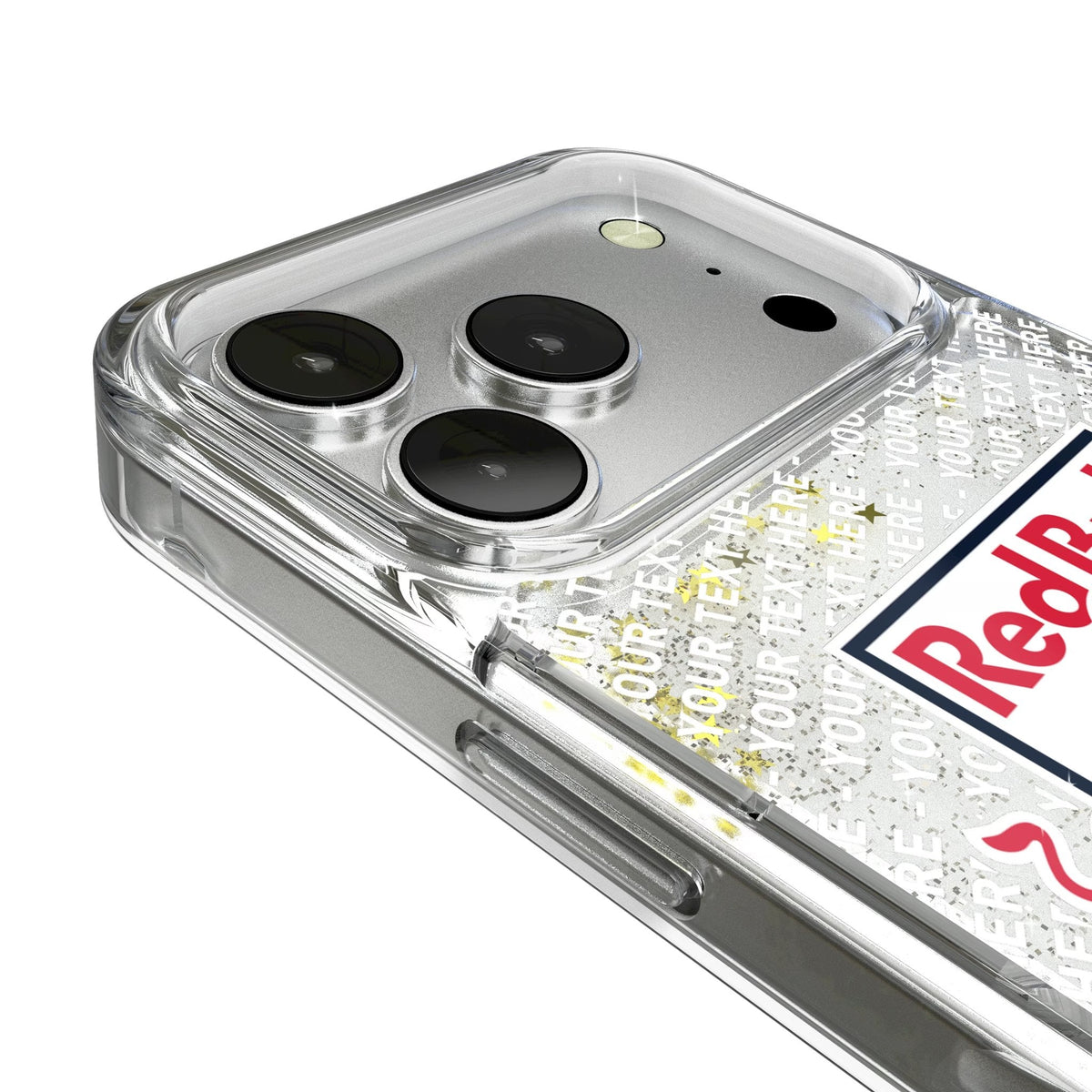 New York Red Bulls Personalized EndZone Plus Glitter Phone Case for Apple iPhone 17 Series 3