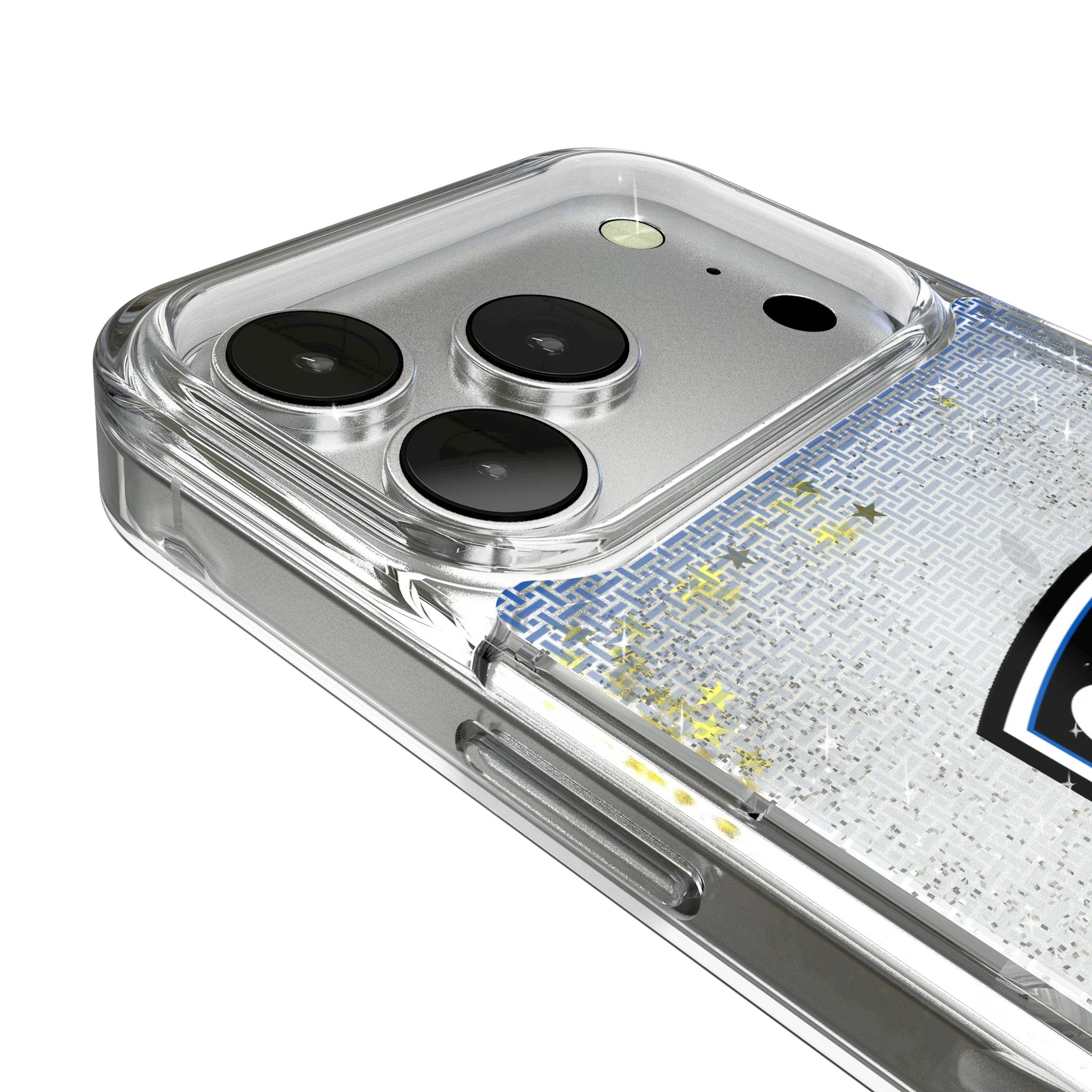 San Jose Earthquakes Linen Glitter Phone Case for Apple iPhone 17 Series 3
