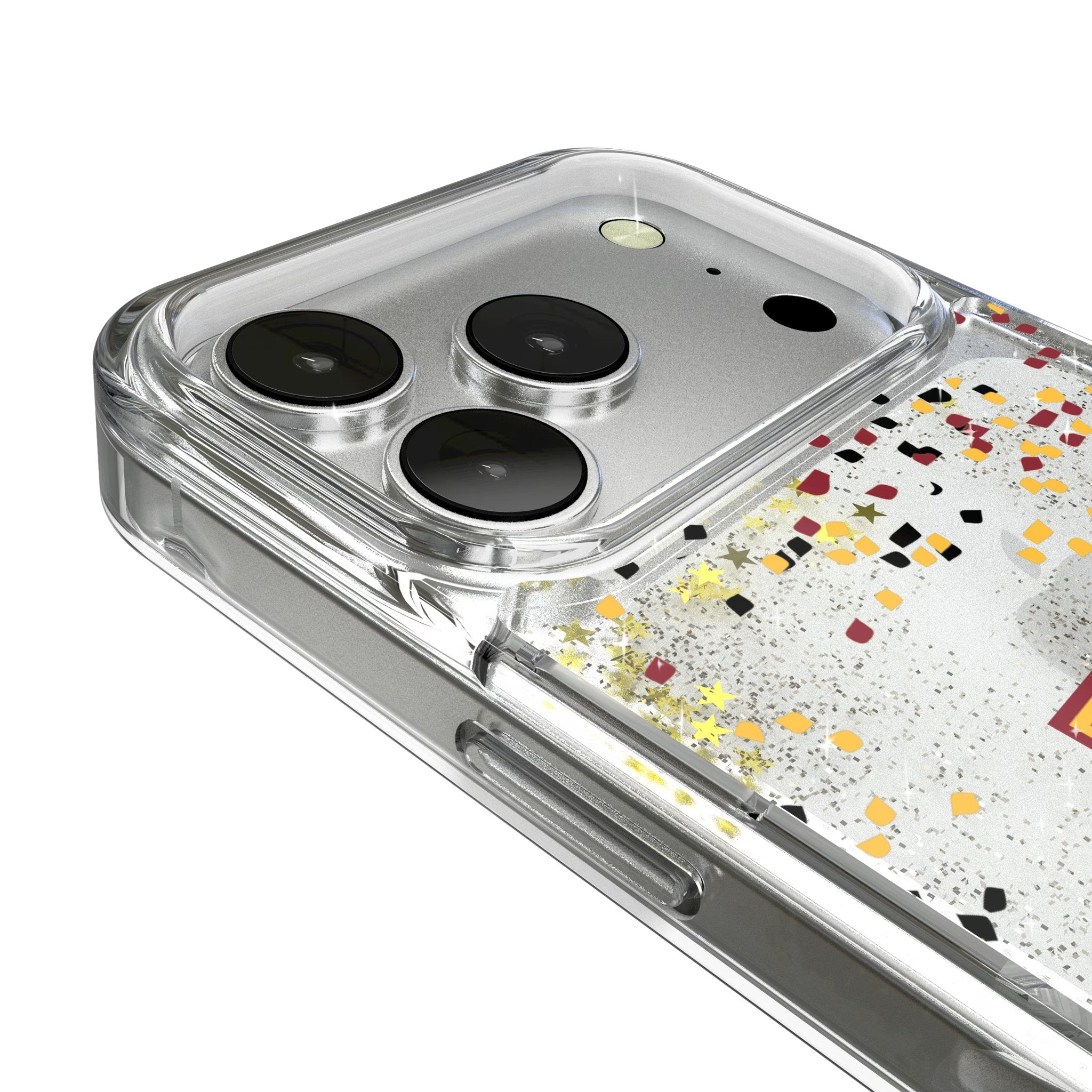 University of Minnesota Golden Gophers Confetti Glitter Phone Case for Apple iPhone 17 Series 3