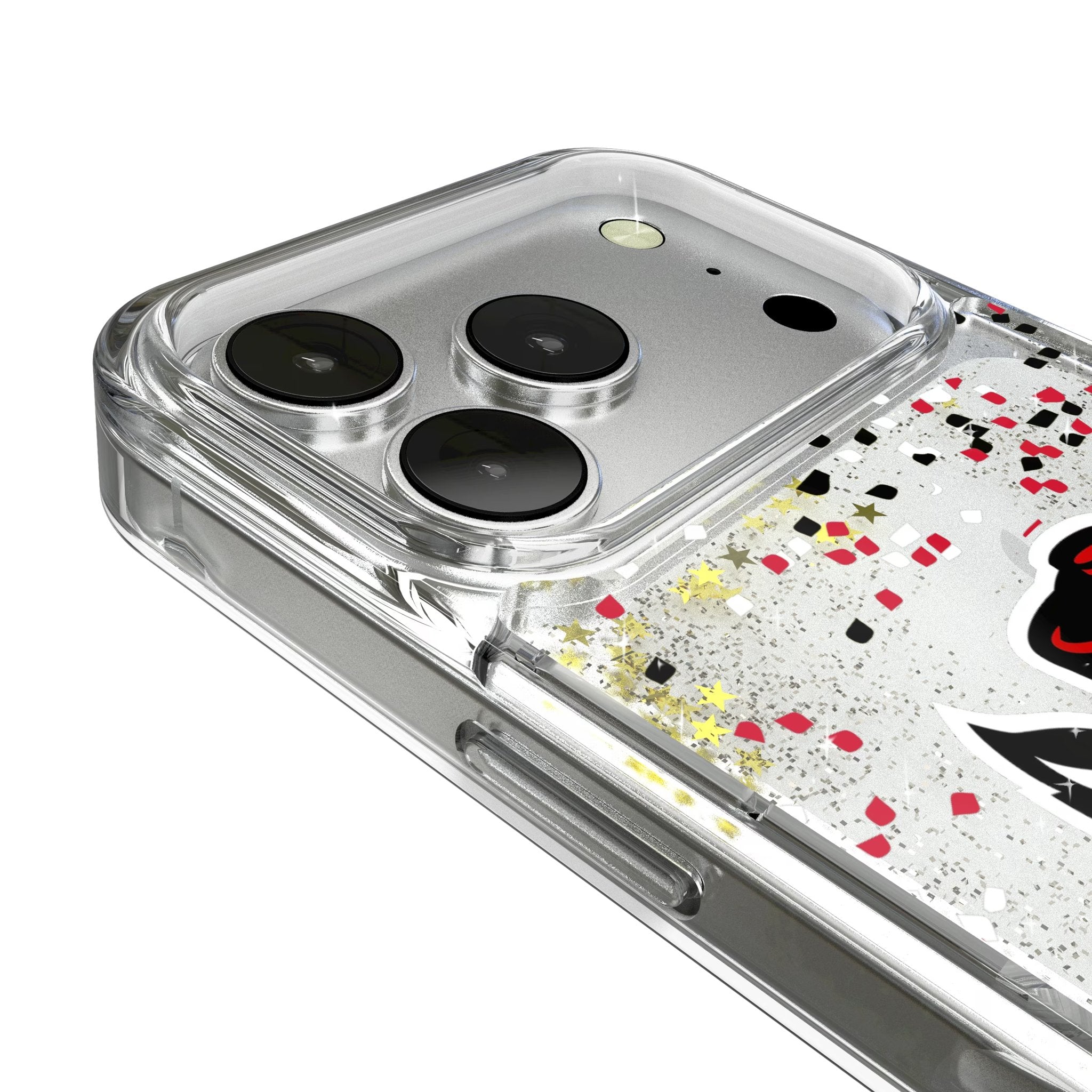 North Carolina State University Wolfpack Confetti Glitter Phone Case for Apple iPhone 17 Series 3