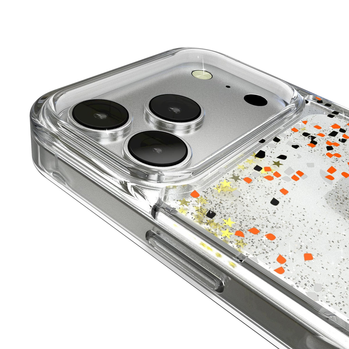 Oklahoma State University Cowboys Confetti Glitter Phone Case for Apple iPhone 17 Series 3