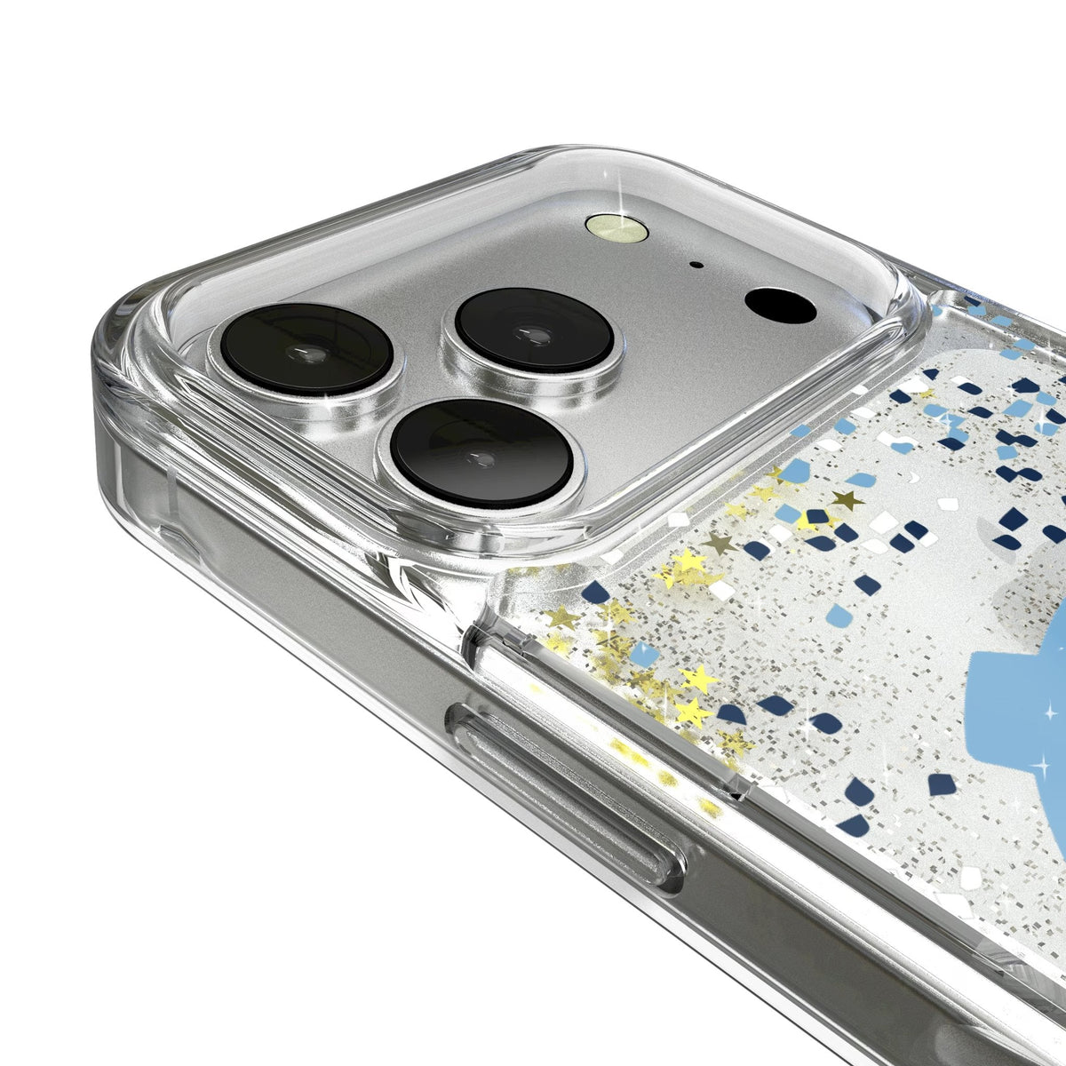 University of North Carolina Tar Heels Confetti Glitter Phone Case for Apple iPhone 17 Series 3