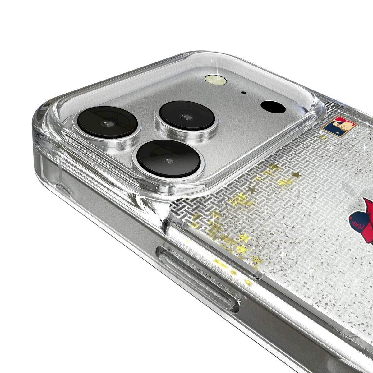 St Louis Cardinals 1950s - Cooperstown Collection Linen Glitter Phone Case for Apple iPhone 17 Series 3