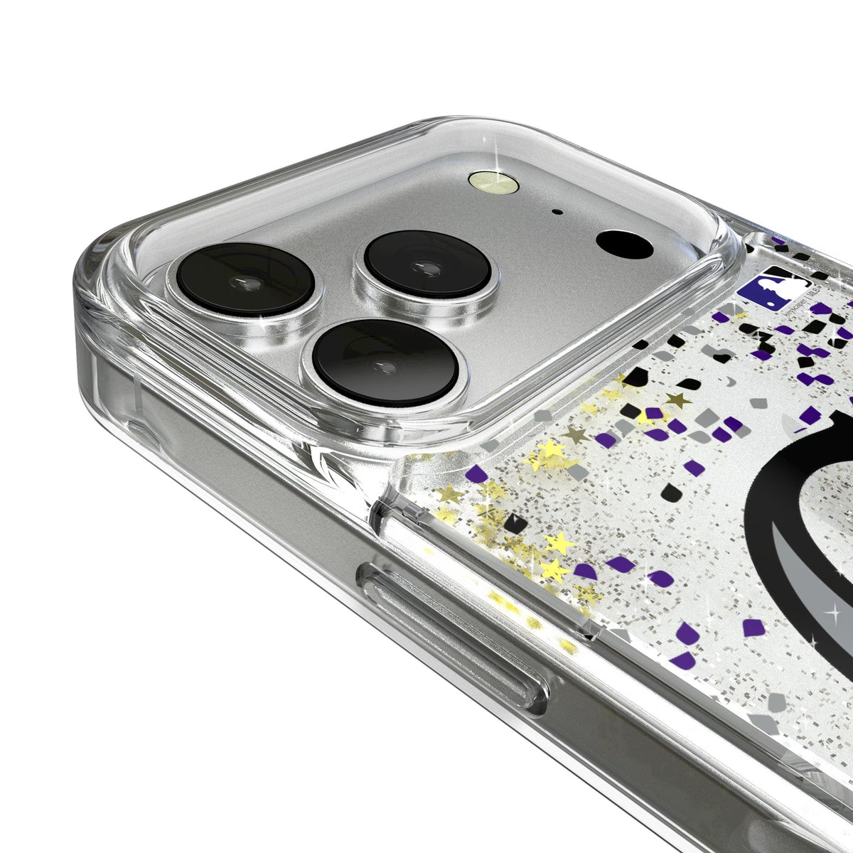 Colorado Rockies Confetti Glitter Phone Case for Apple iPhone 17 Series 3