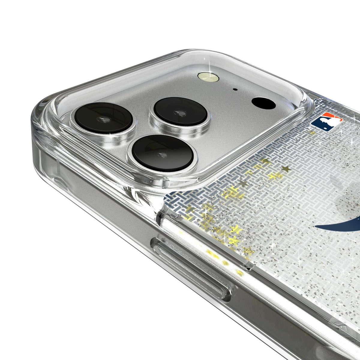 Detroit Tigers Linen Glitter Phone Case for Apple iPhone 17 Series 3