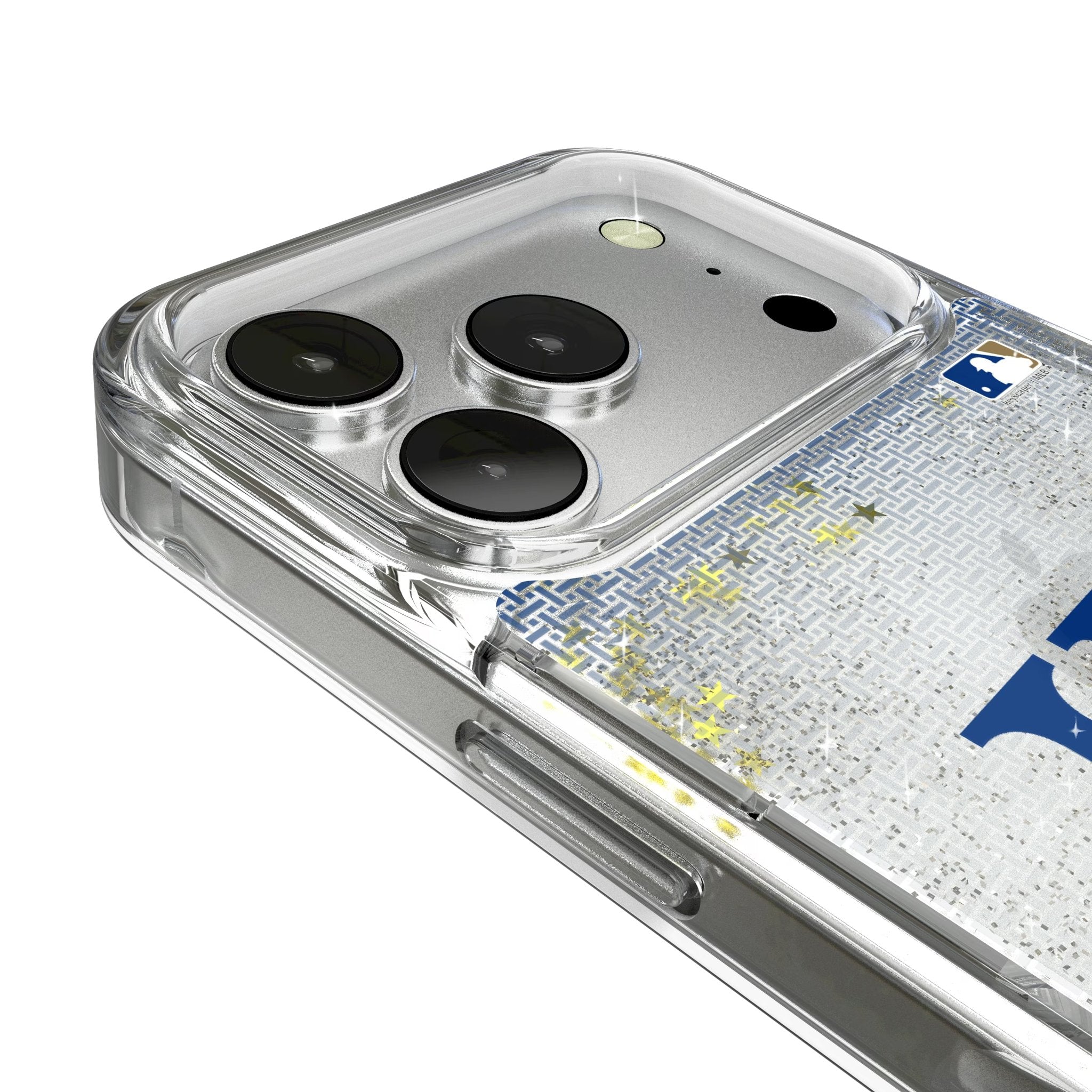 Kansas City Royals Linen Glitter Phone Case for Apple iPhone 17 Series 3
