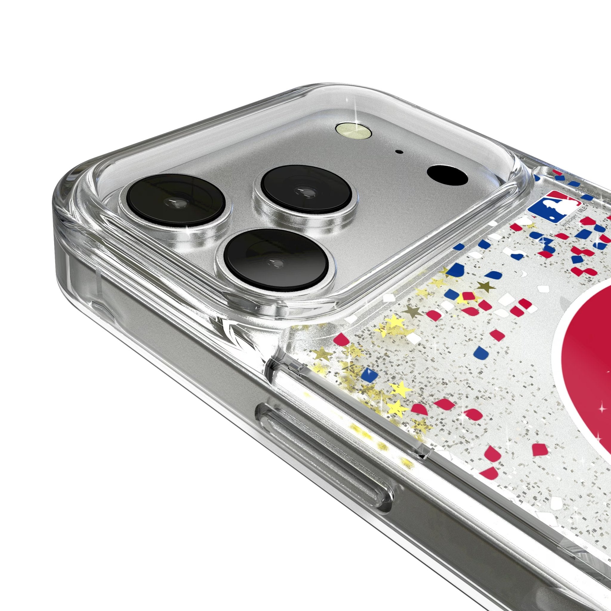 Philadelphia Phillies Confetti Glitter Phone Case for Apple iPhone 17 Series 3