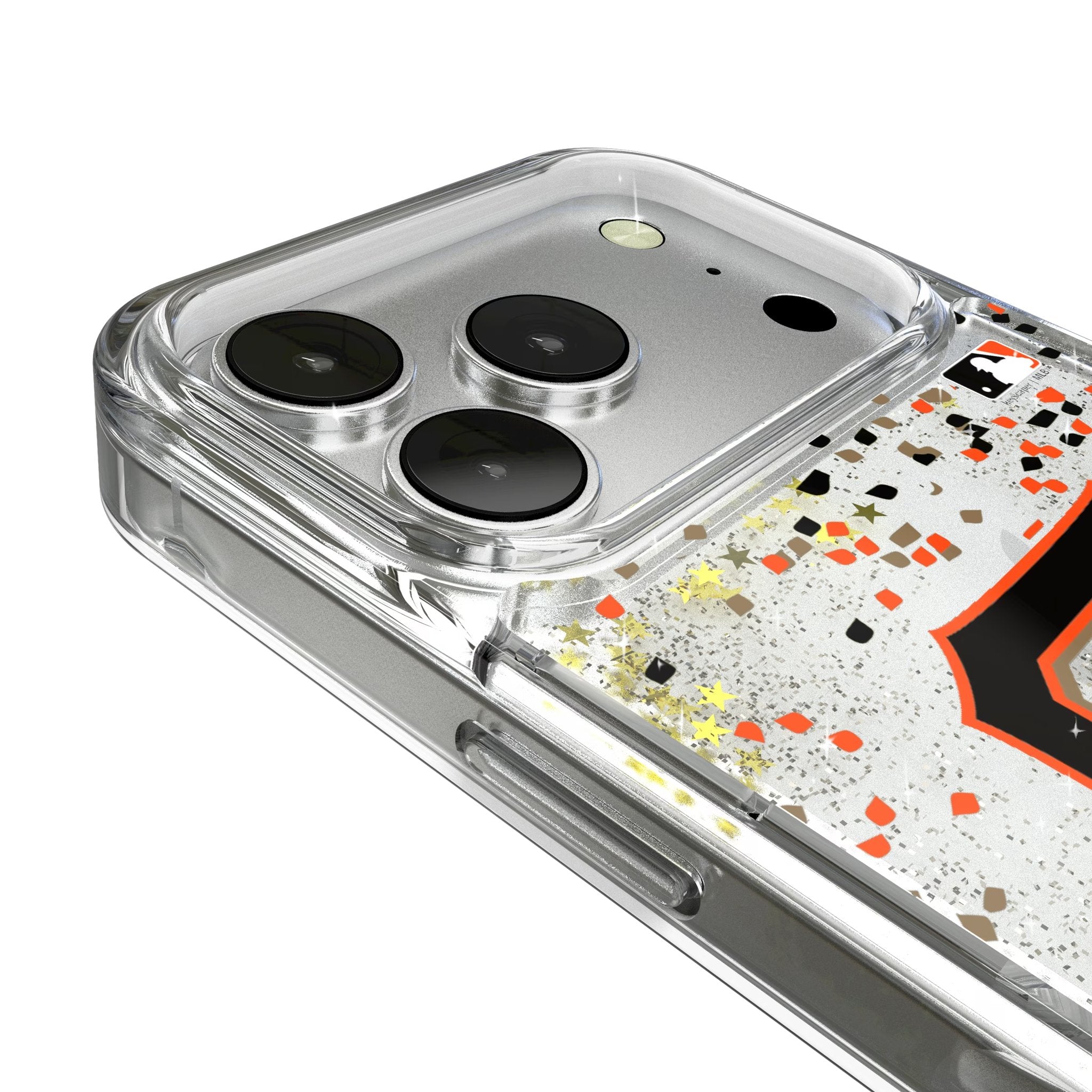 San Francisco Giants Confetti Glitter Phone Case for Apple iPhone 17 Series 3