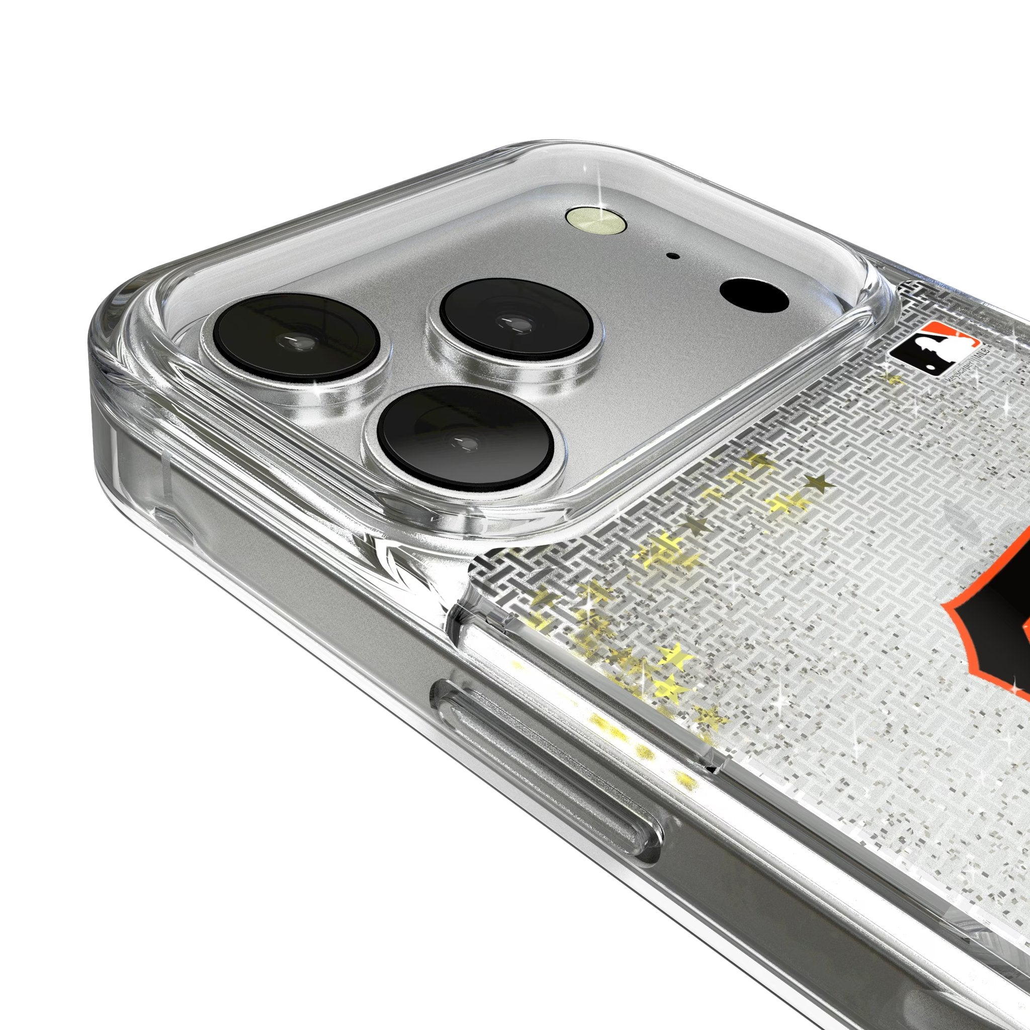 San Francisco Giants Linen Glitter Phone Case for Apple iPhone 17 Series 3
