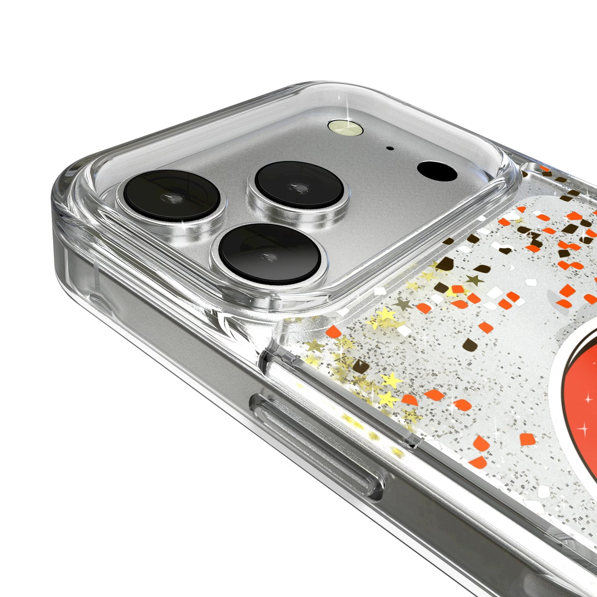 Cleveland Browns Confetti Glitter Phone Case for Apple iPhone 17 Series 3