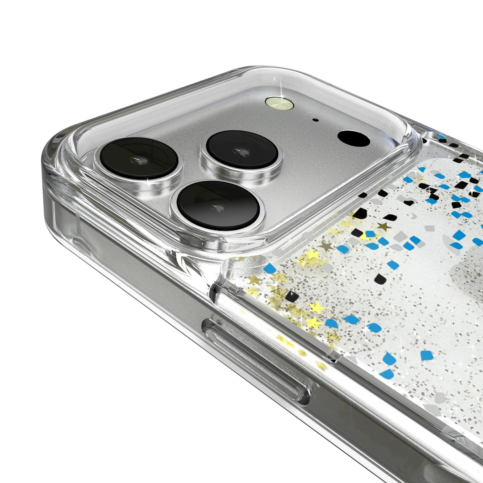 Carolina Panthers Confetti Glitter Phone Case for Apple iPhone 17 Series 3