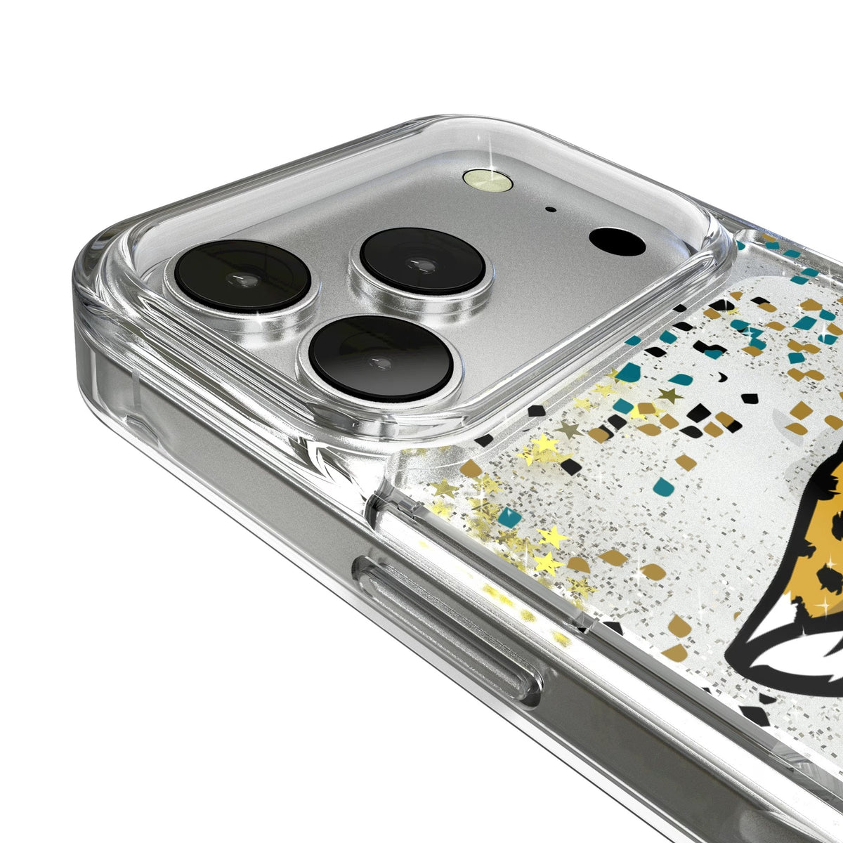 Jacksonville Jaguars Confetti Glitter Phone Case for Apple iPhone 17 Series 3