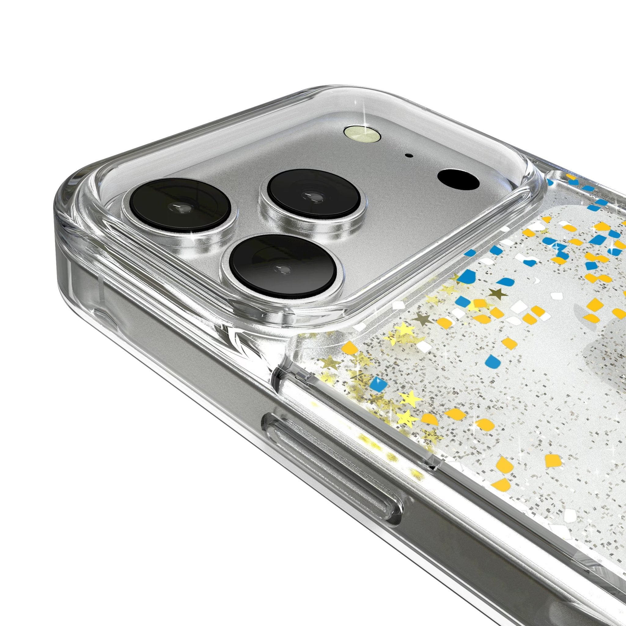 Los Angeles Chargers Confetti Glitter Phone Case for Apple iPhone 17 Series 3