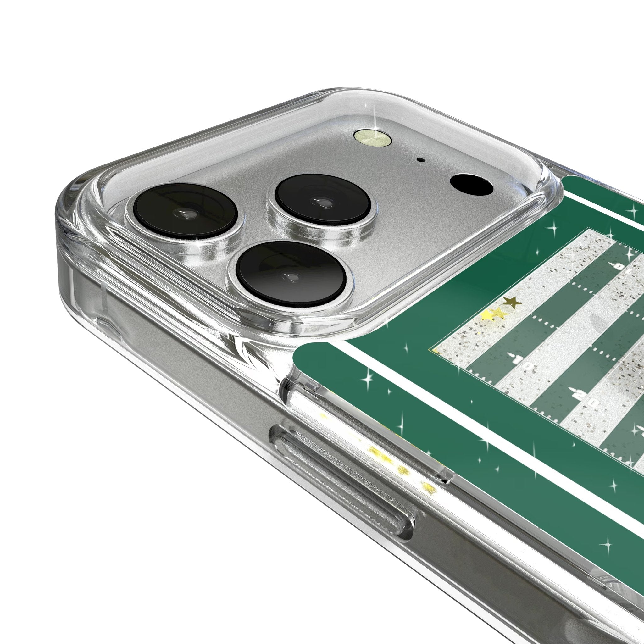 New York Jets Field Glitter Phone Case for Apple iPhone 17 Series 3