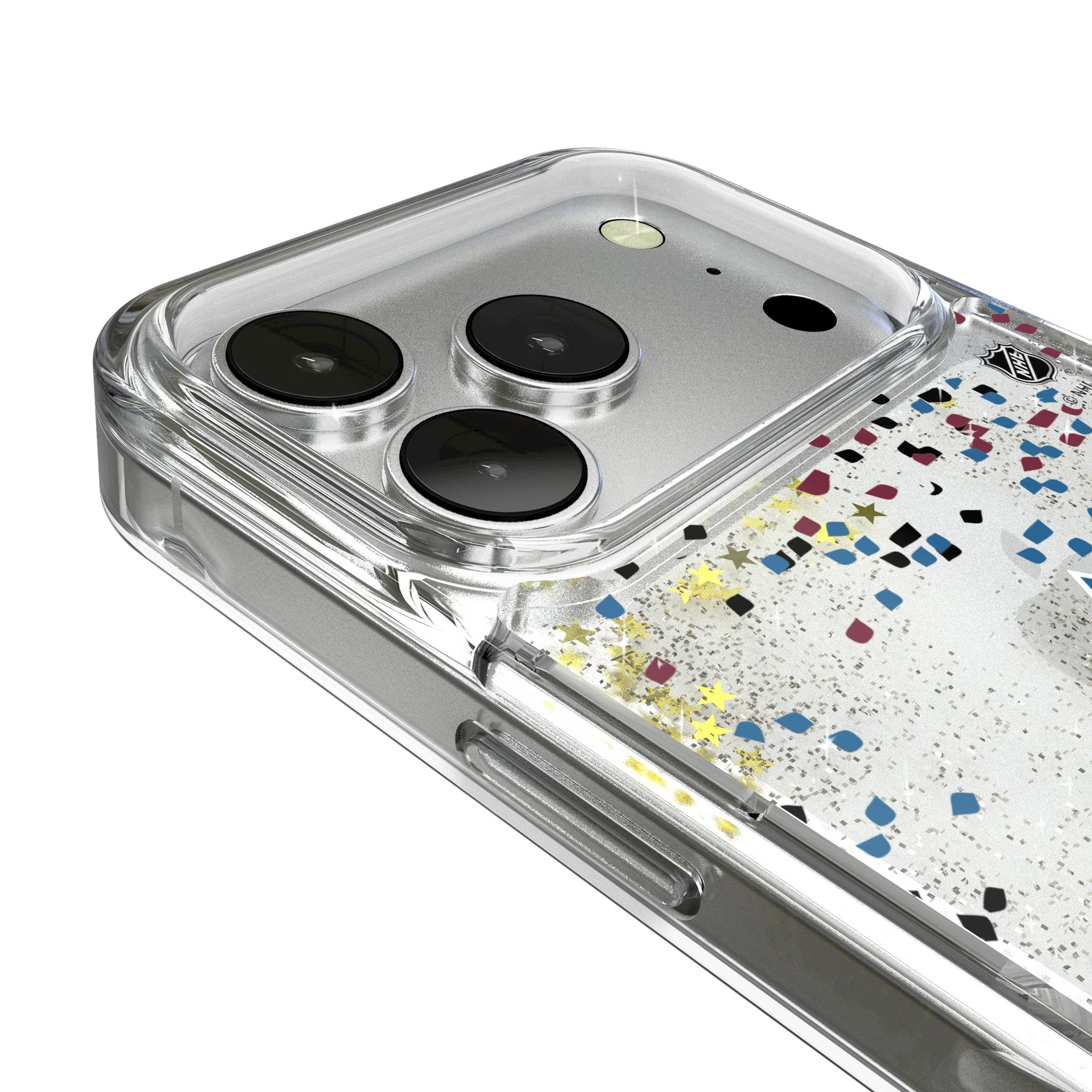 Colorado Avalanche Confetti Glitter Phone Case for Apple iPhone 17 Series 3