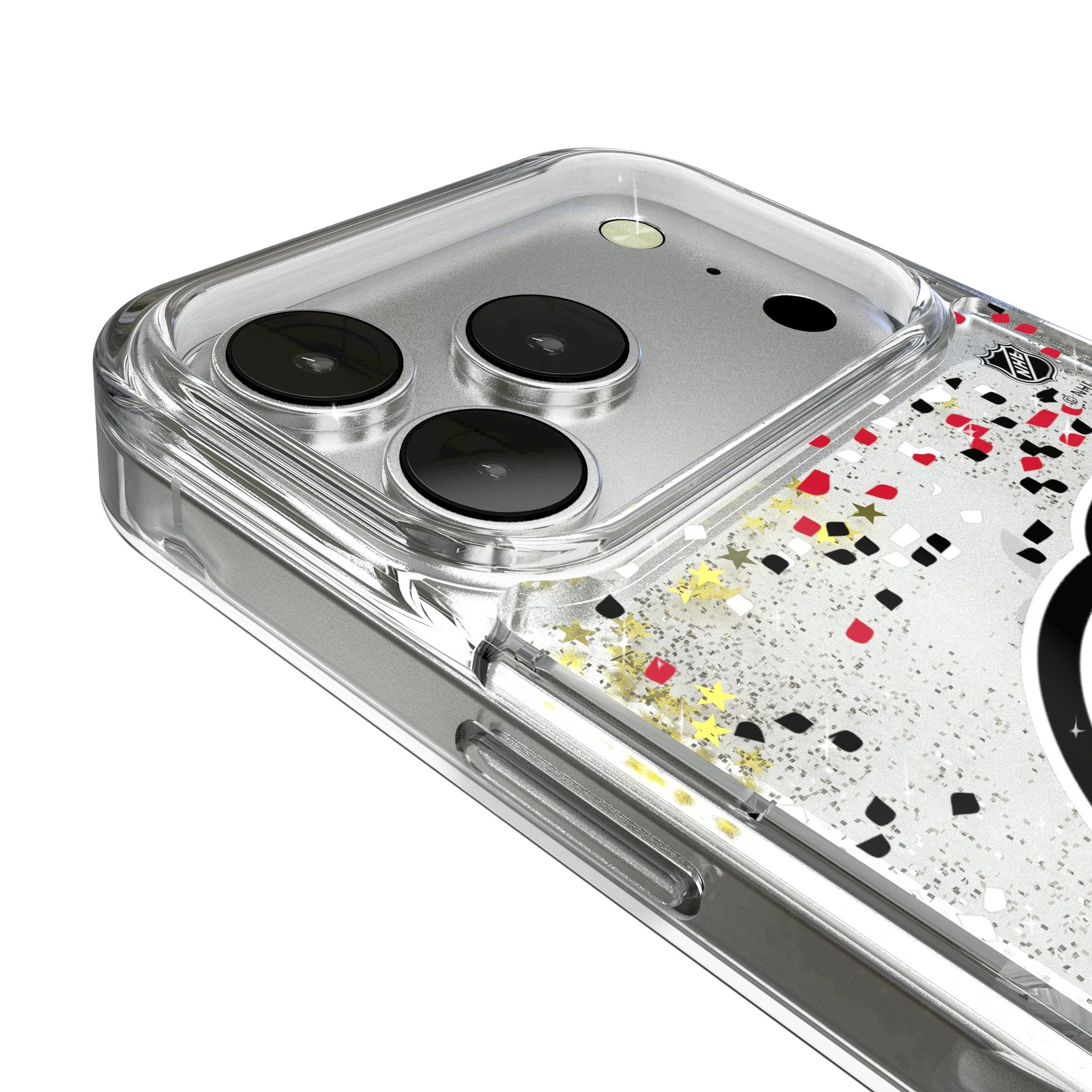 New Jersey Devils Confetti Glitter Phone Case for Apple iPhone 17 Series 3