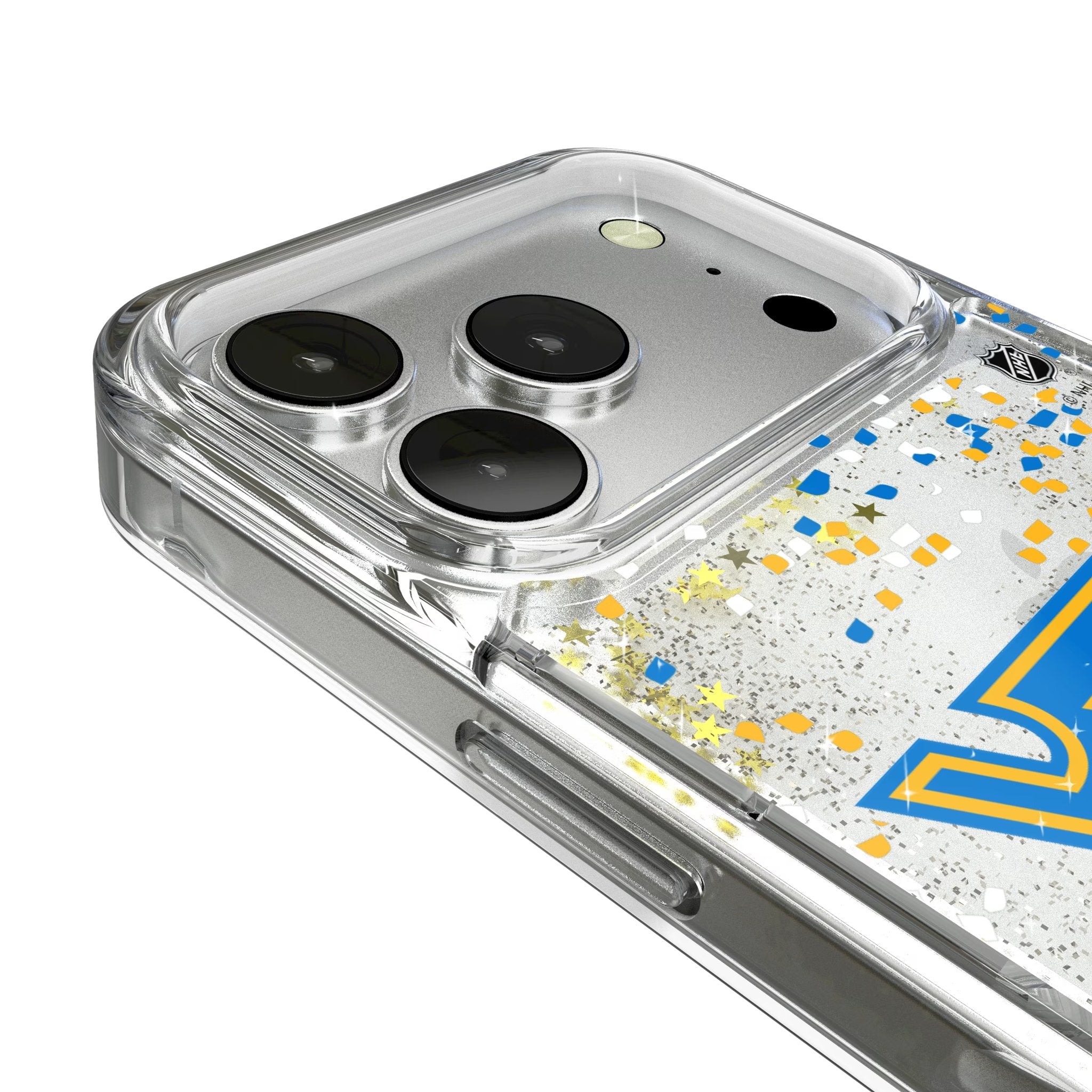 St. Louis Blues Confetti Glitter Phone Case for Apple iPhone 17 Series 3
