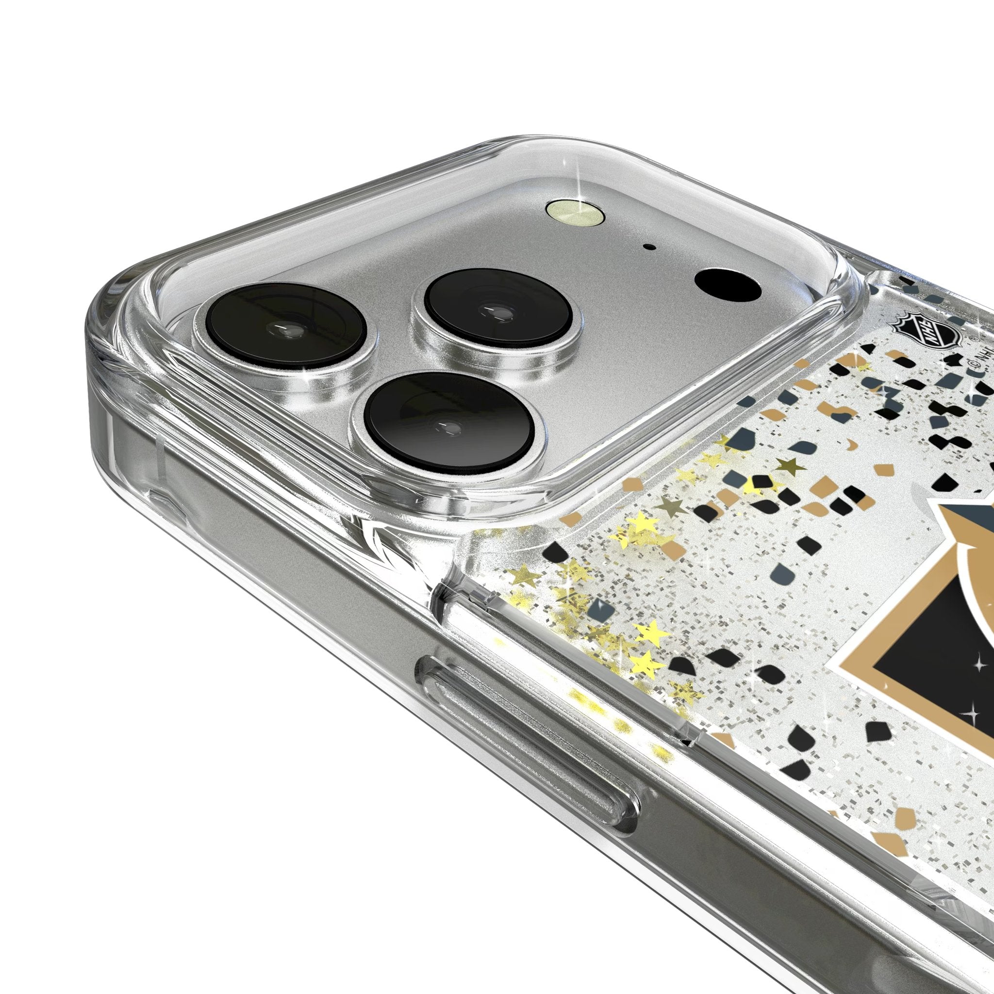 Vegas Golden Knights Confetti Glitter Phone Case for Apple iPhone 17 Series 3