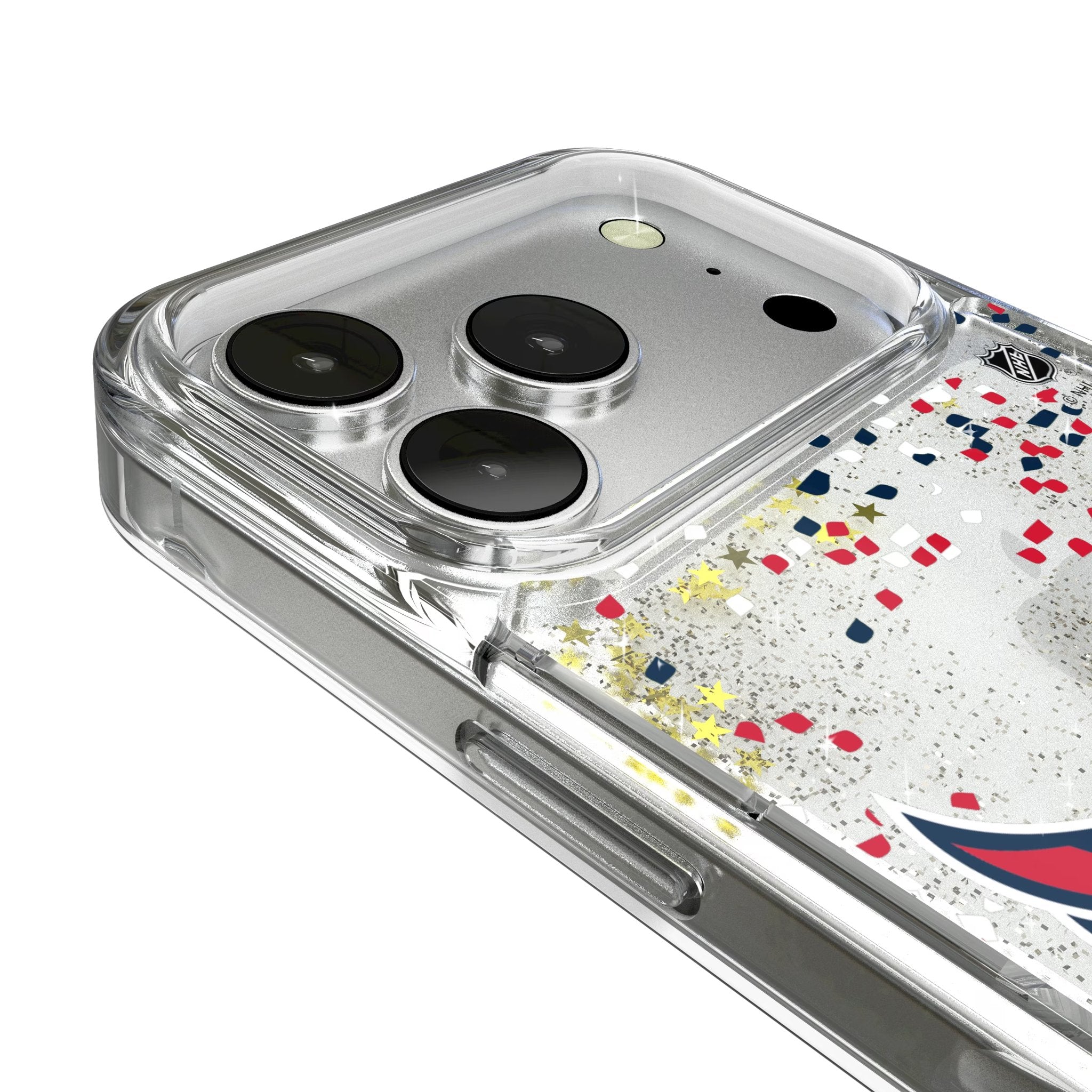 Washington Capitals Confetti Glitter Phone Case for Apple iPhone 17 Series 3