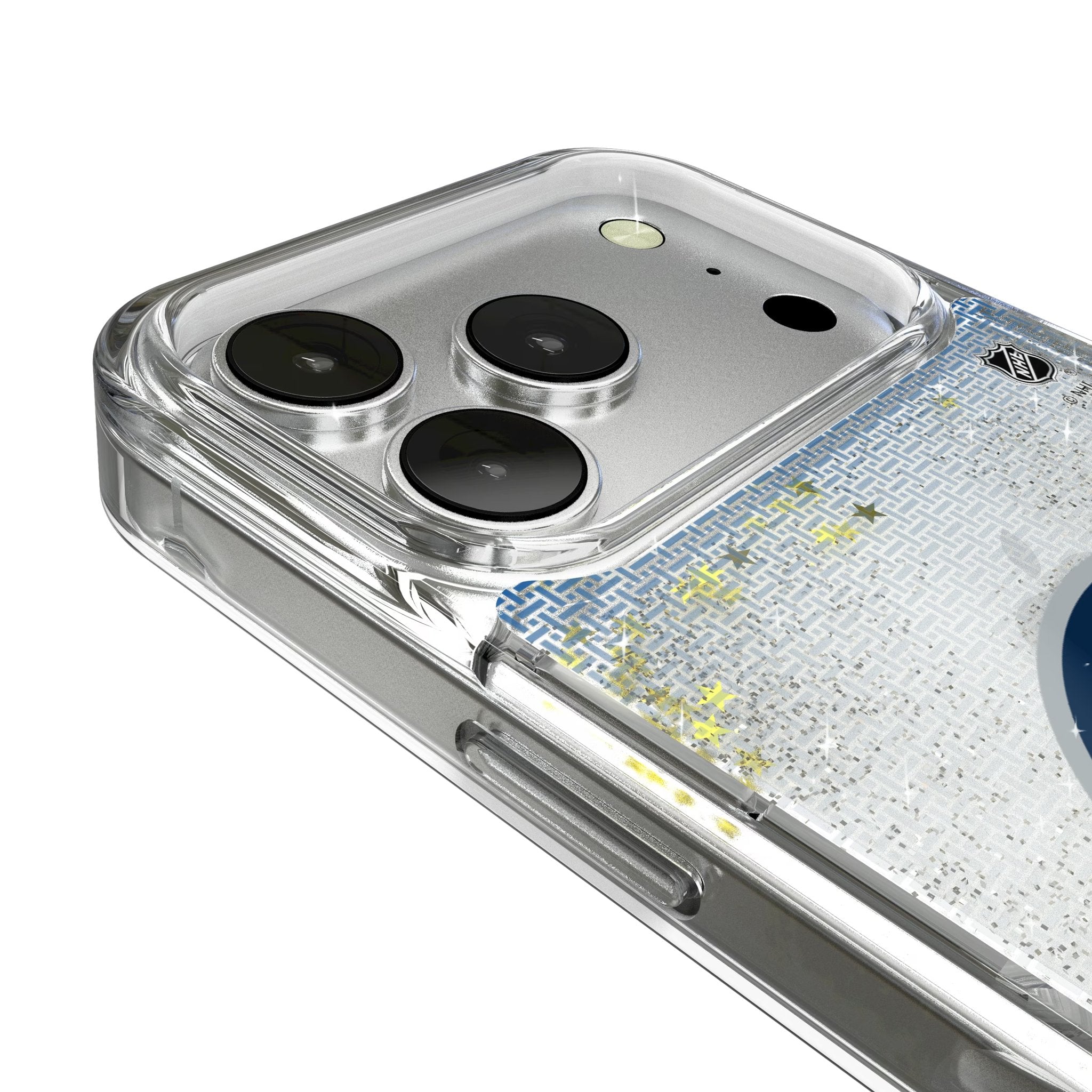 Winnipeg Jets Linen Glitter Phone Case for Apple iPhone 17 Series 3
