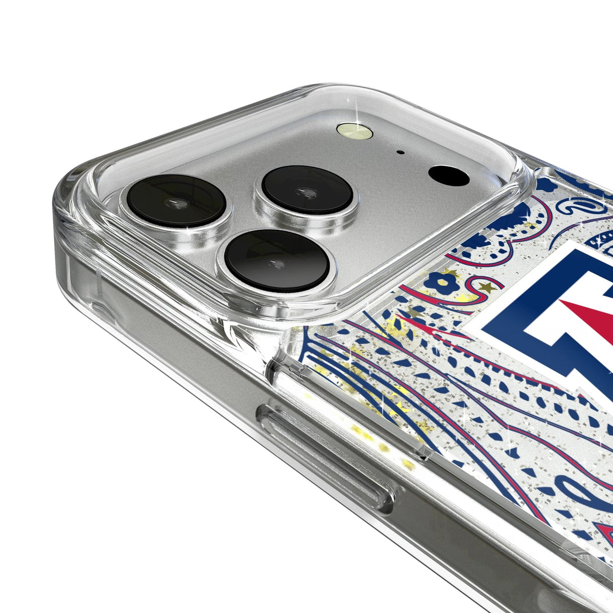 University of Arizona Wildcats Paisley Glitter Phone Case for Apple iPhone 17 Series 3
