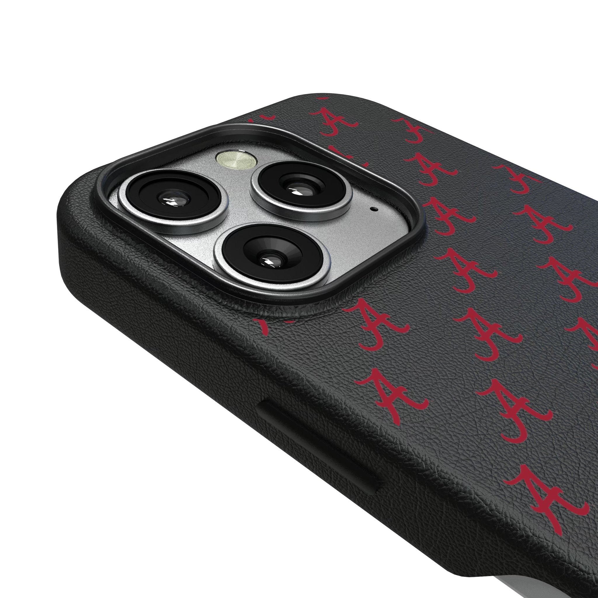 University of Alabama Crimson Tide Script A Fashion Pattern MagSafe Compatible Phone Case for Apple iPhone 3