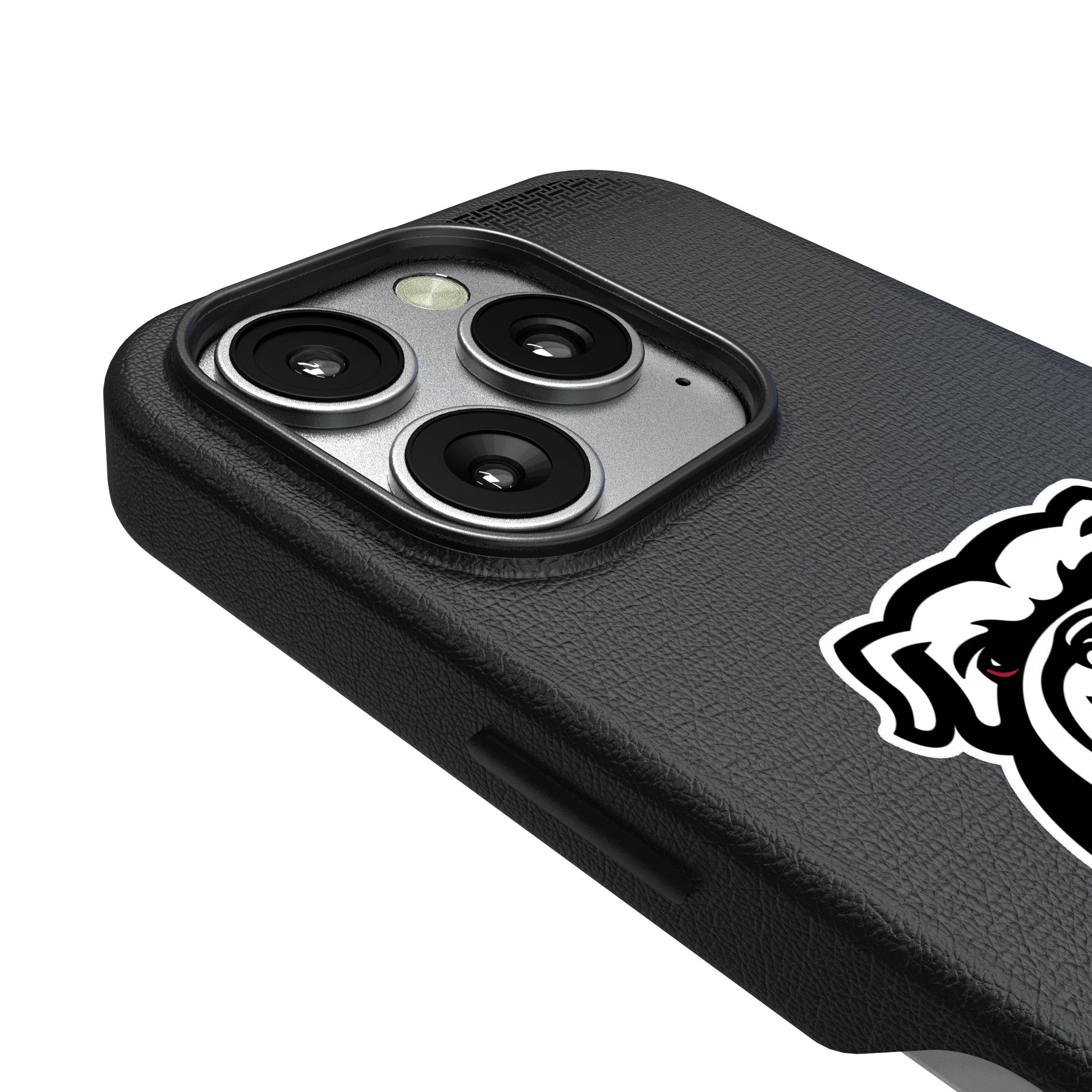 University of Georgia Bulldogs Uga Linen MagSafe Compatible Phone Case for Apple iPhone 3