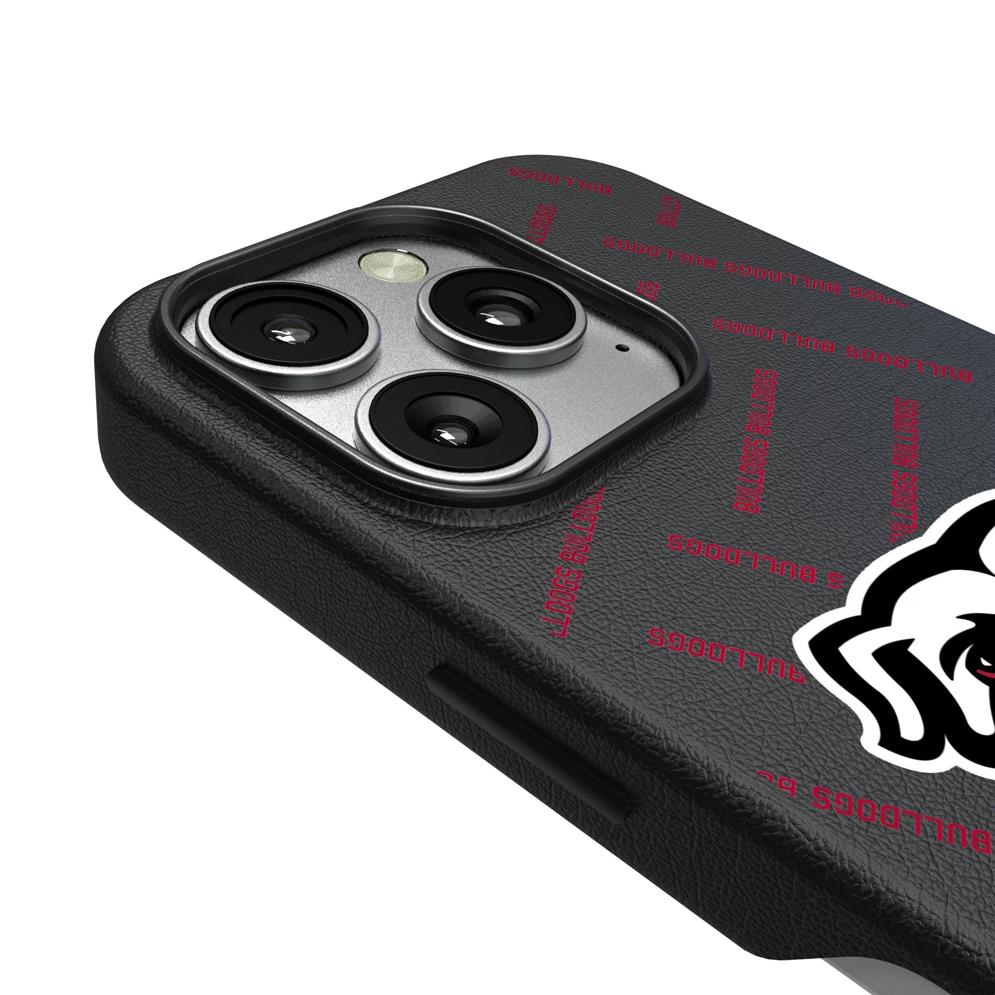University of Georgia Bulldogs Uga Quadtile MagSafe Compatible Phone Case for Apple iPhone 3