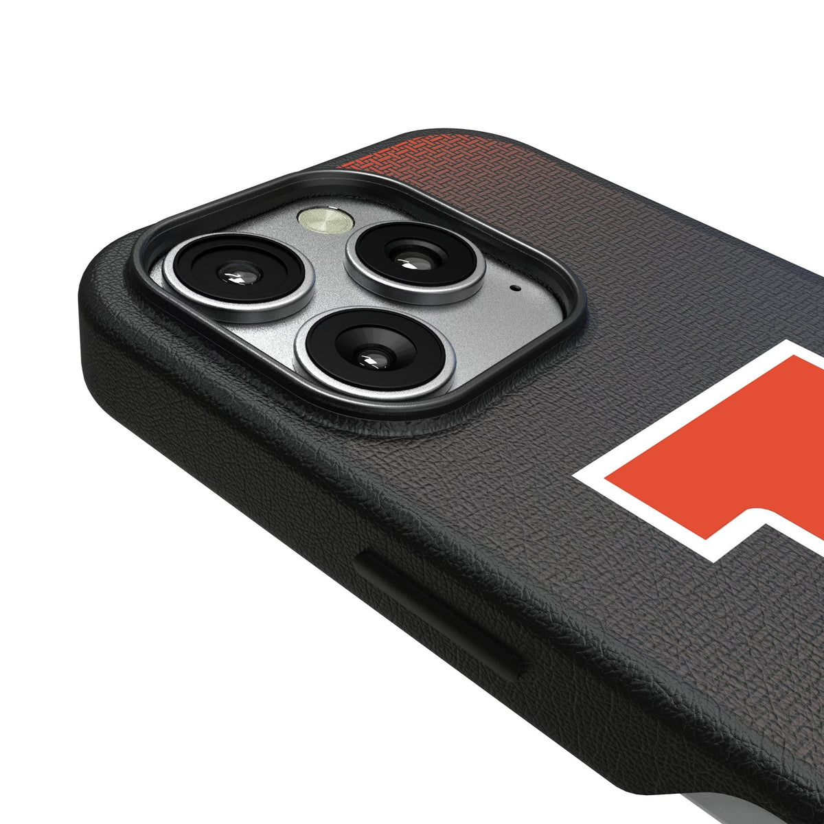University of Illinois Fighting Illini Linen MagSafe Compatible Phone Case for Apple iPhone 3