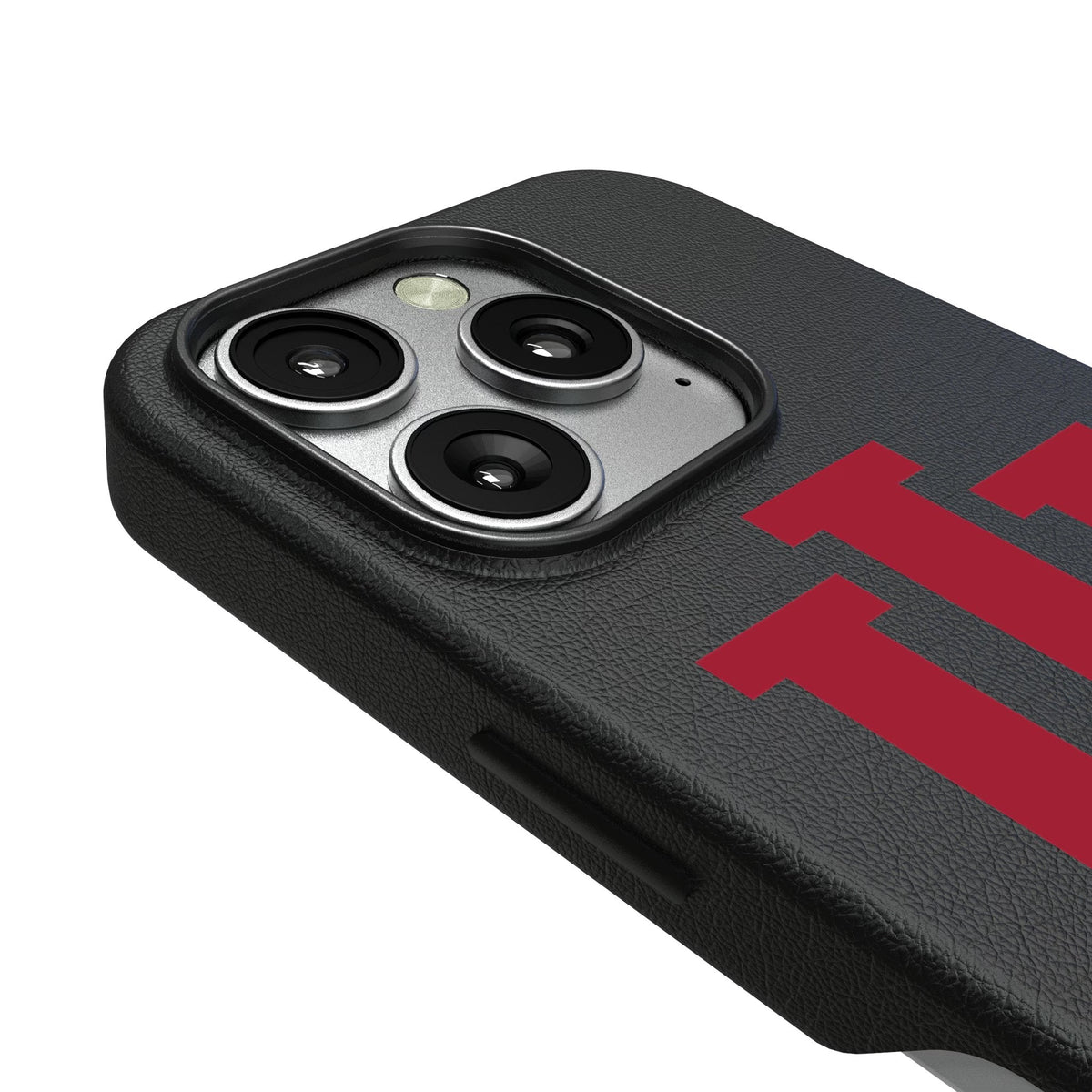 Indiana University Hoosiers Text Backdrop MagSafe Compatible Phone Case for Apple iPhone 3