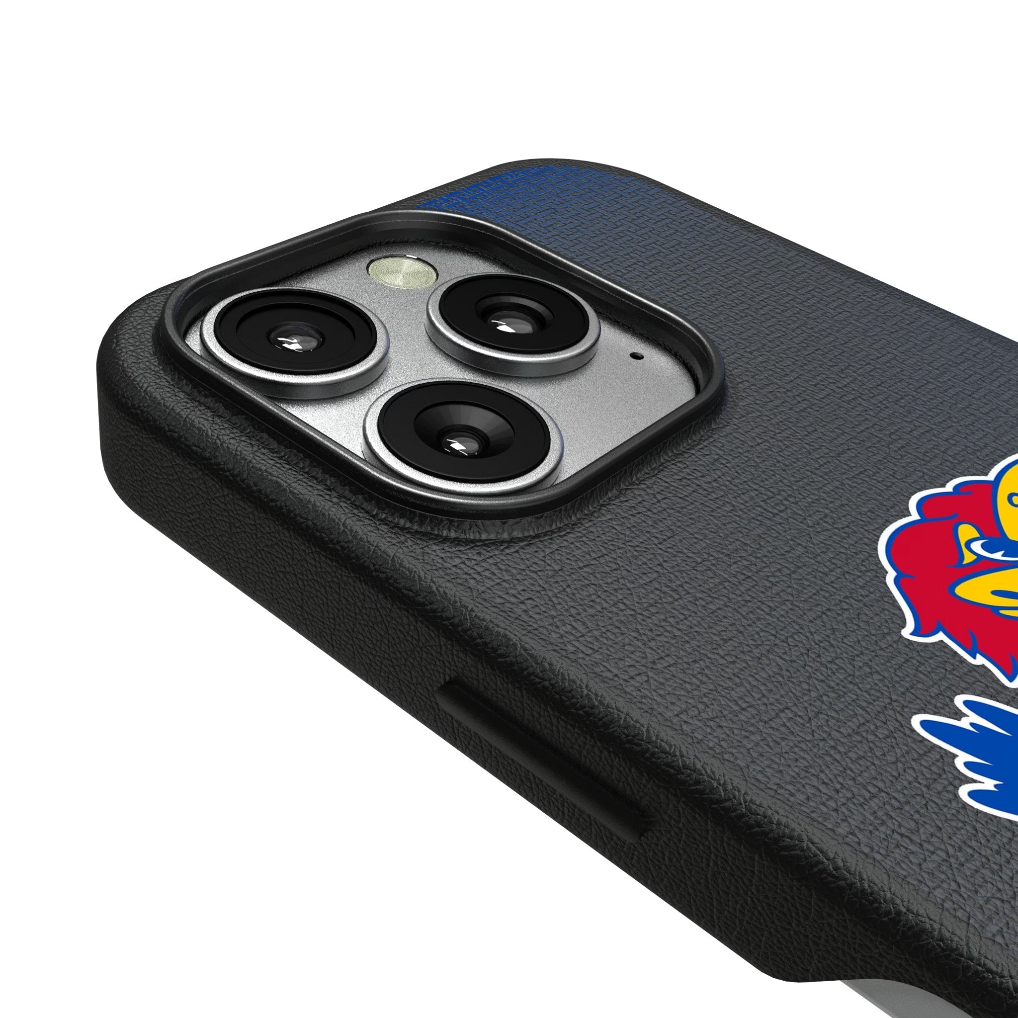 University of Kansas Jayhawks Linen MagSafe Compatible Phone Case for Apple iPhone 3