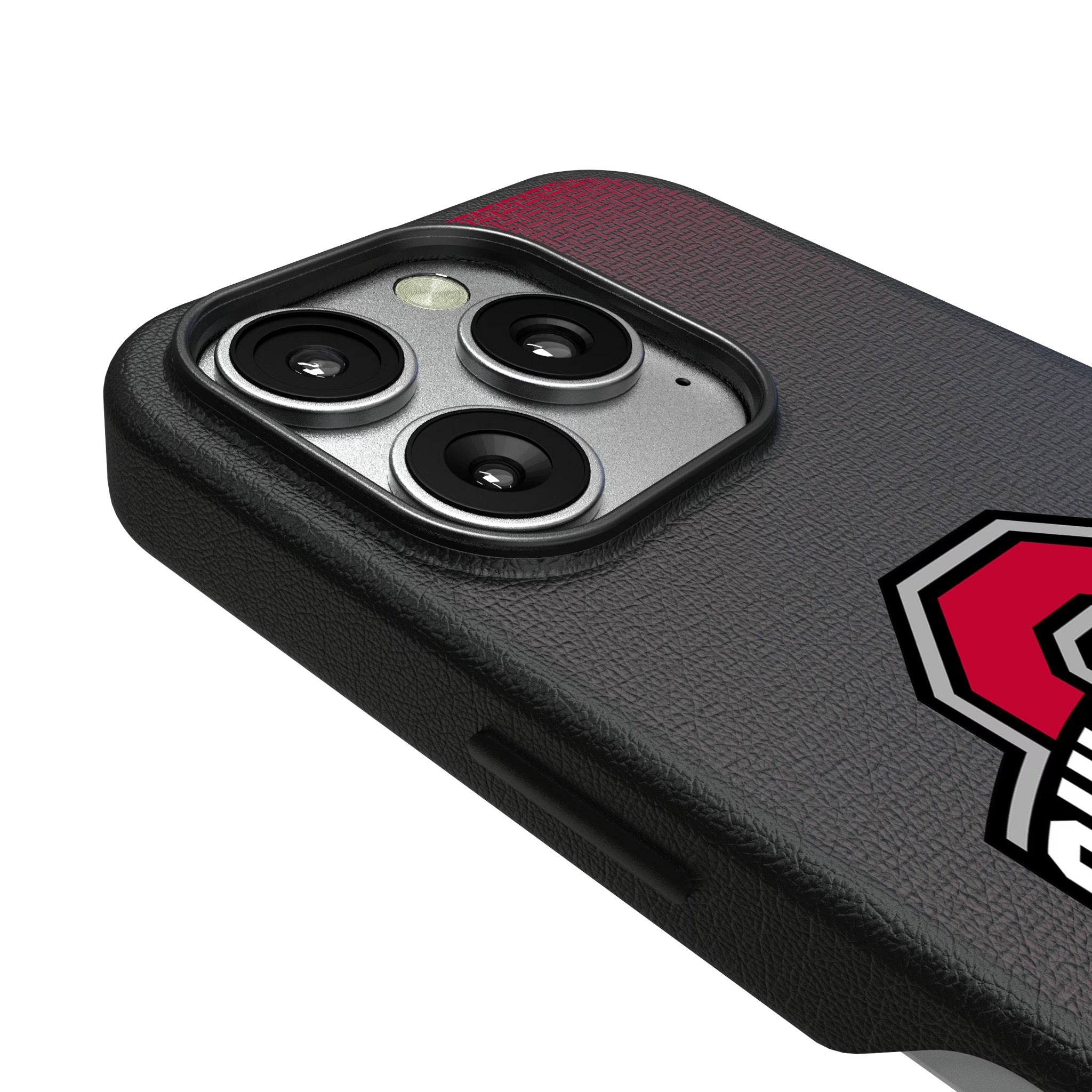 Ohio State University Buckeyes Linen MagSafe Compatible Phone Case for Apple iPhone 3