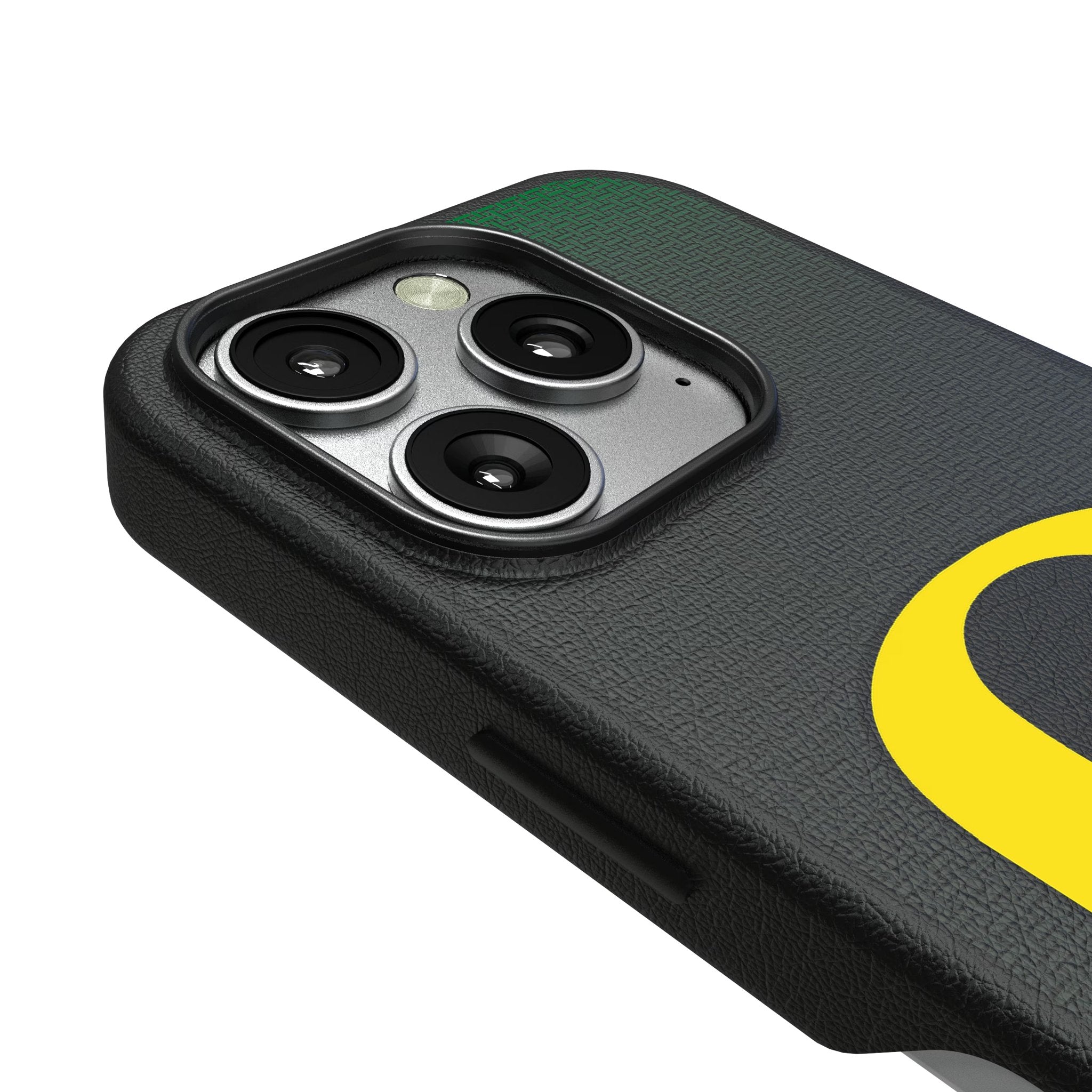 University of Oregon Ducks Linen MagSafe Compatible Phone Case for Apple iPhone 3