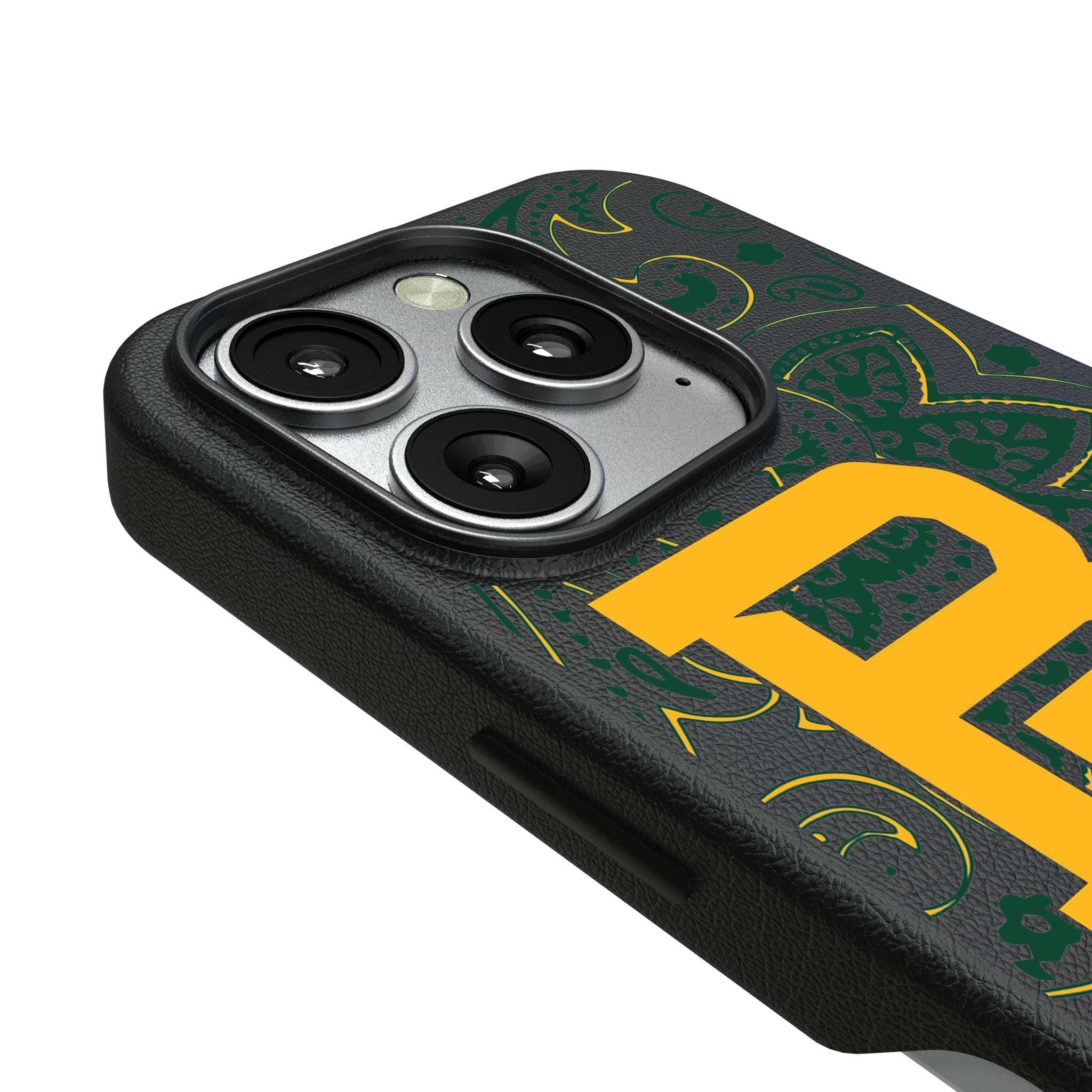 Baylor University Bears Paisley MagSafe Compatible Phone Case for Apple iPhone 3