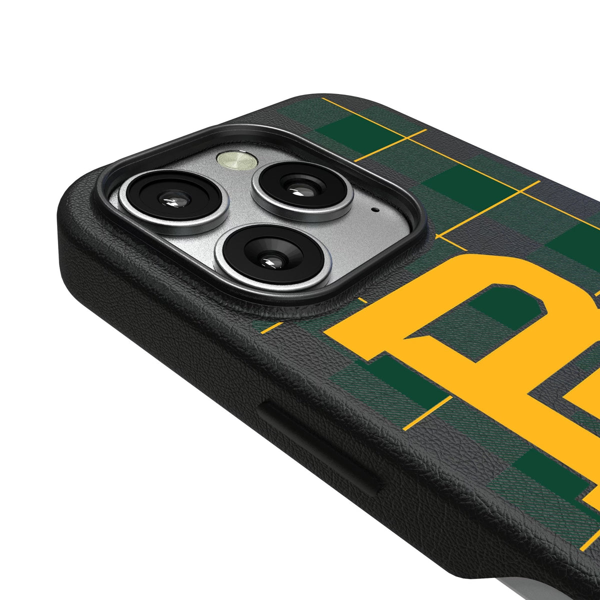 Baylor University Bears Plaid MagSafe Compatible Phone Case for Apple iPhone 3
