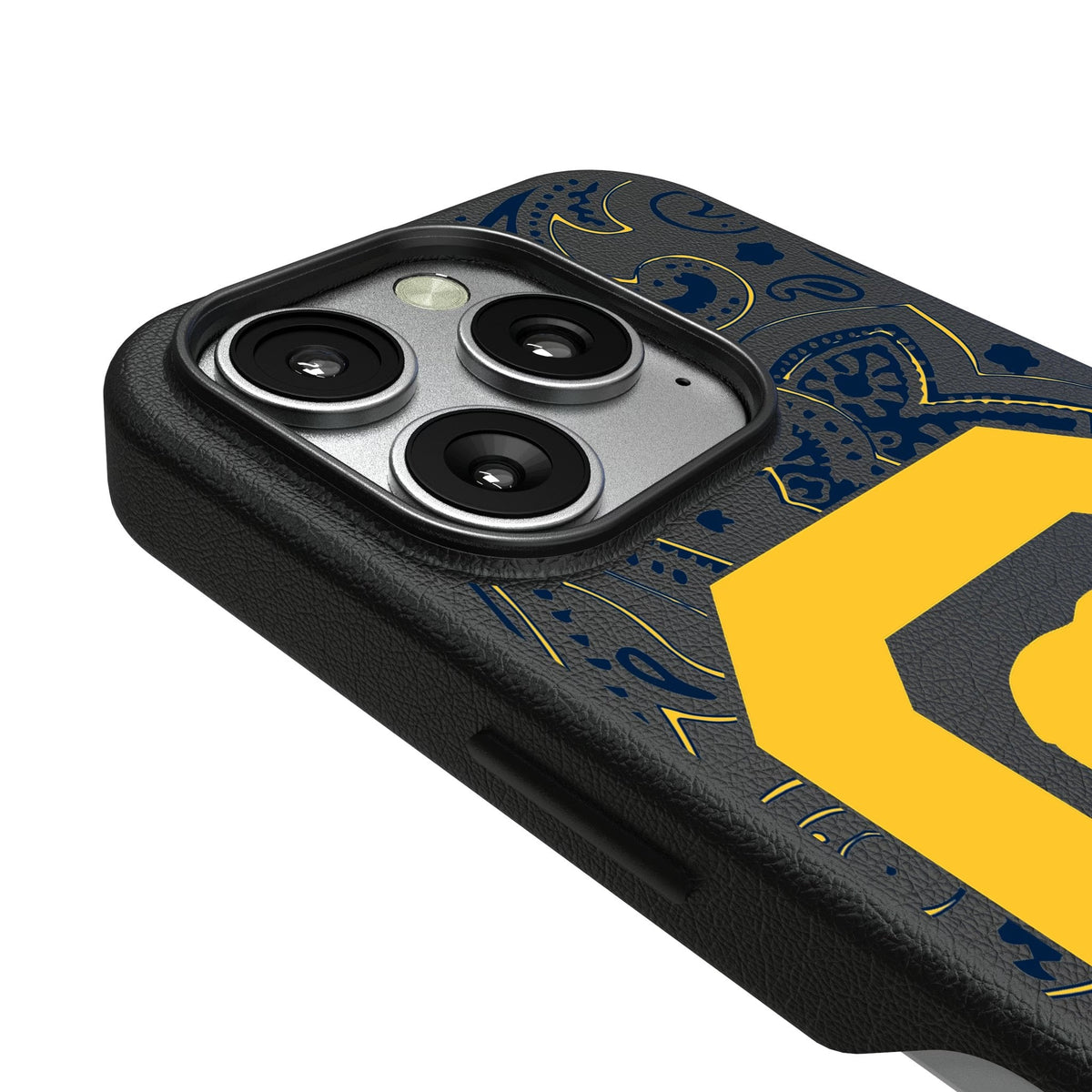 University of California Berkeley Golden Bears Paisley MagSafe Compatible Phone Case for Apple iPhone 3
