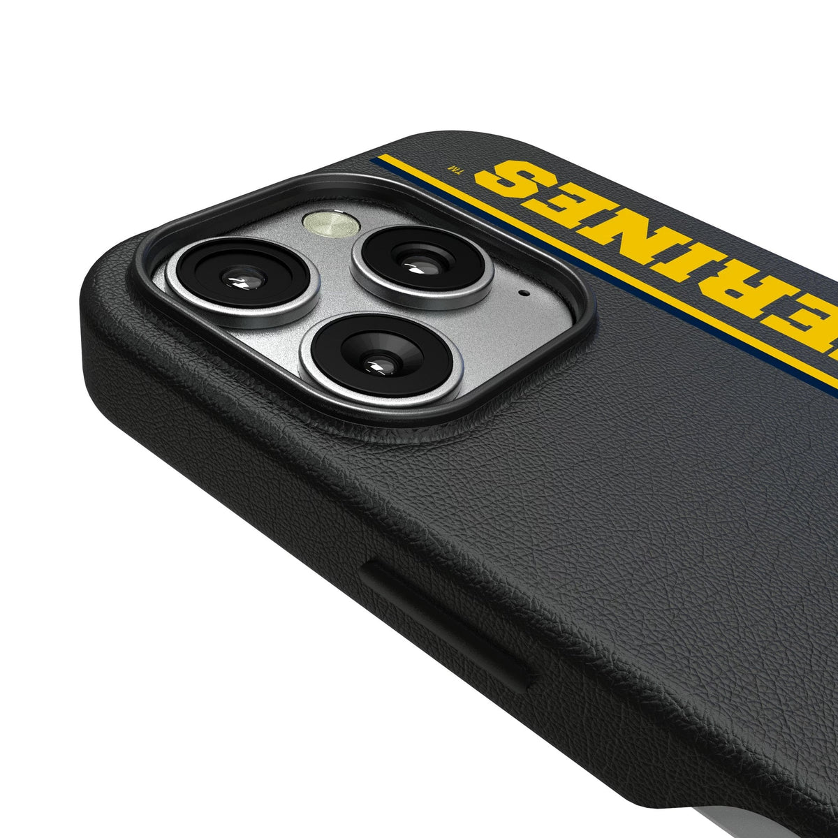 University of Michigan Wolverines Sidebar MagSafe Compatible Phone Case for Apple iPhone 3