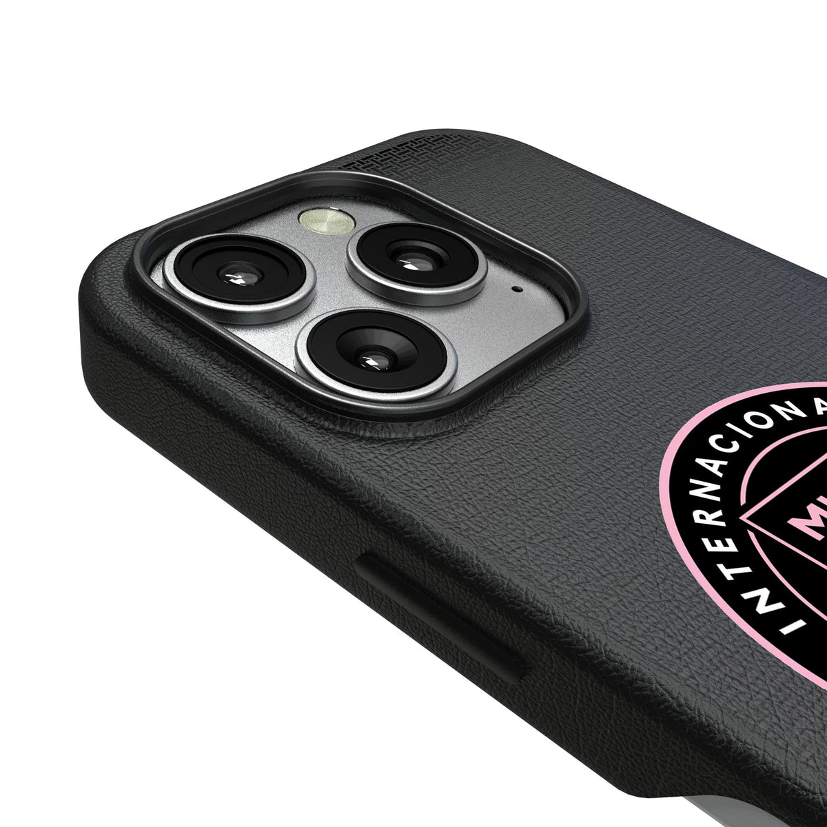 Inter Miami CF Linen MagSafe Compatible Phone Case for Apple iPhone 3