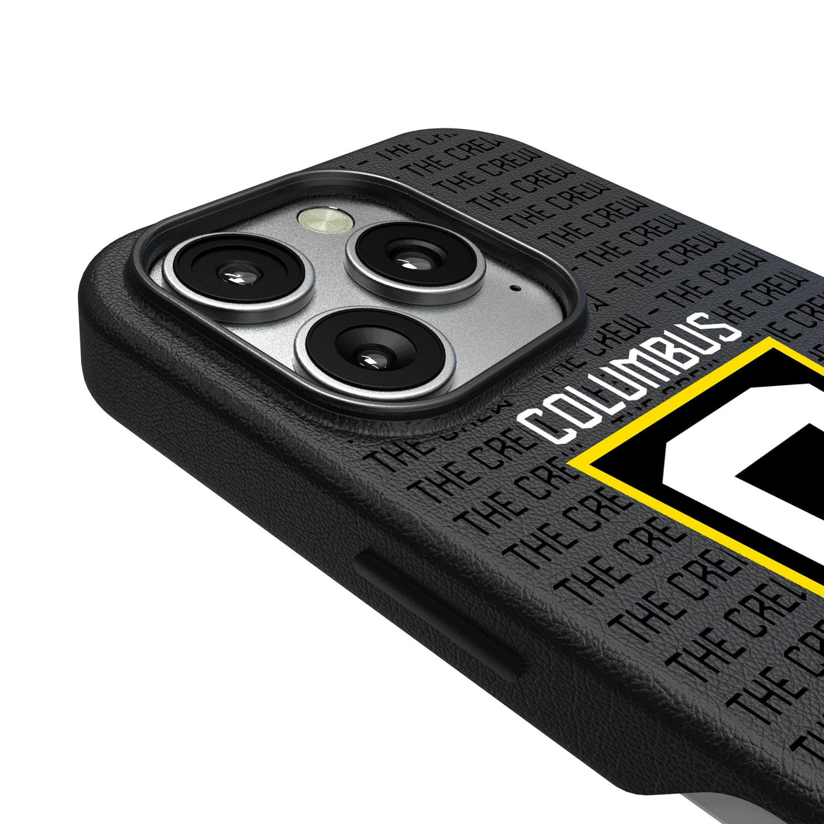 Columbus Crew Text Backdrop MagSafe Compatible Phone Case for Apple iPhone 3