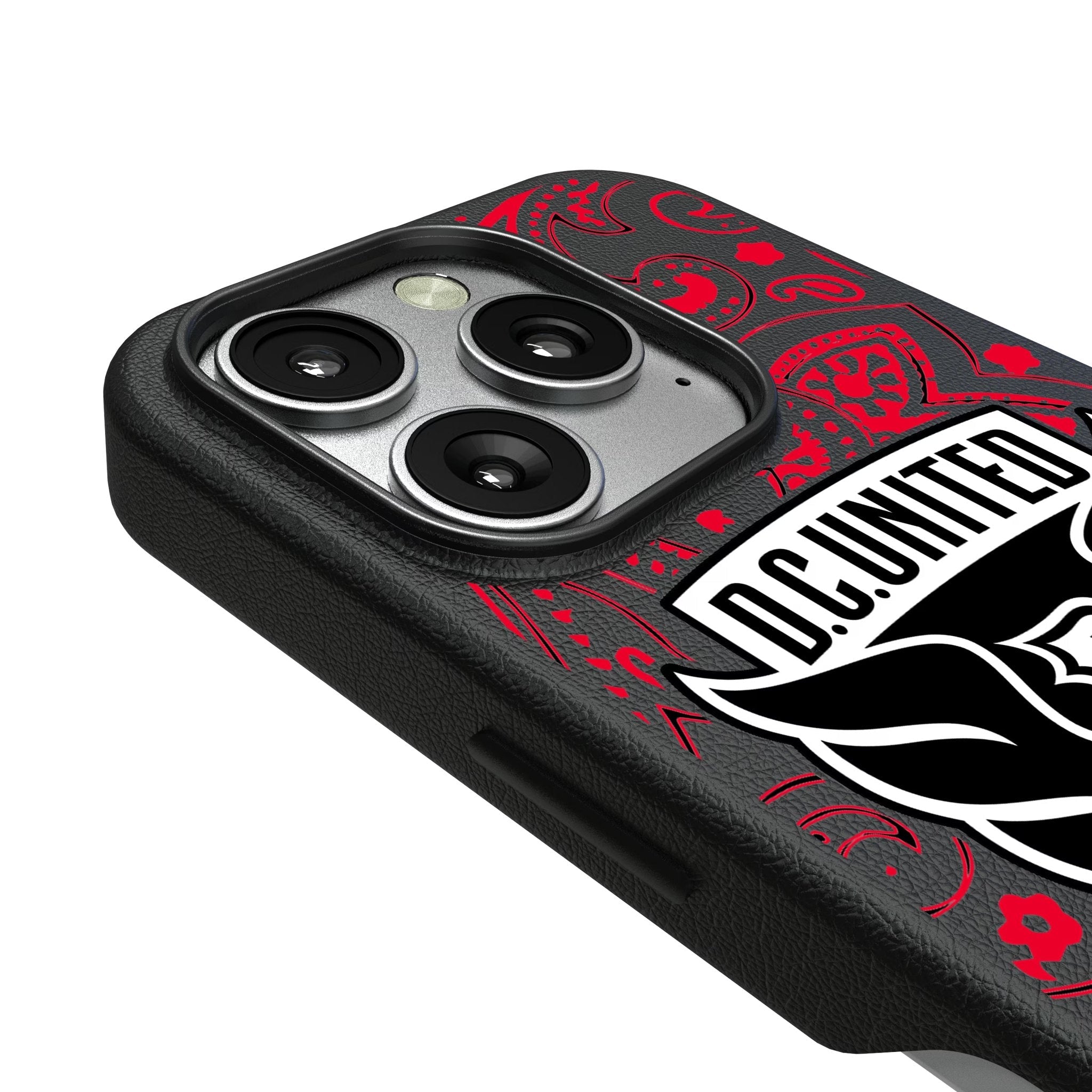 DC United Paisley MagSafe Compatible Phone Case for Apple iPhone 3