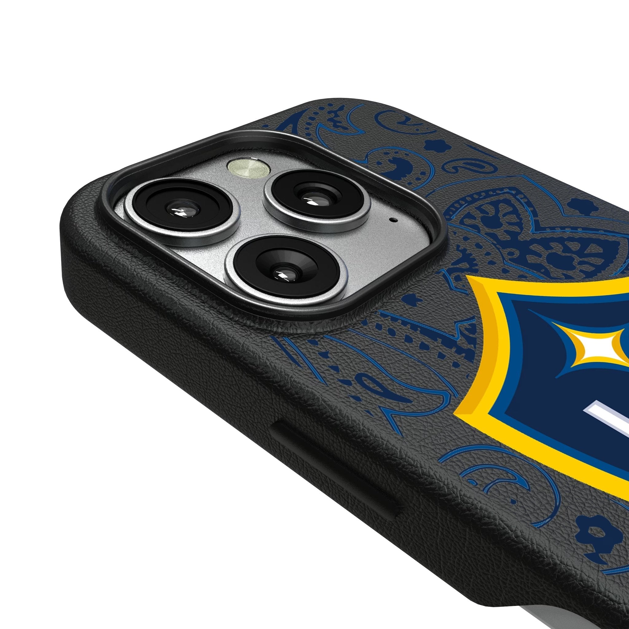 LA Galaxy Paisley MagSafe Compatible Phone Case for Apple iPhone 3