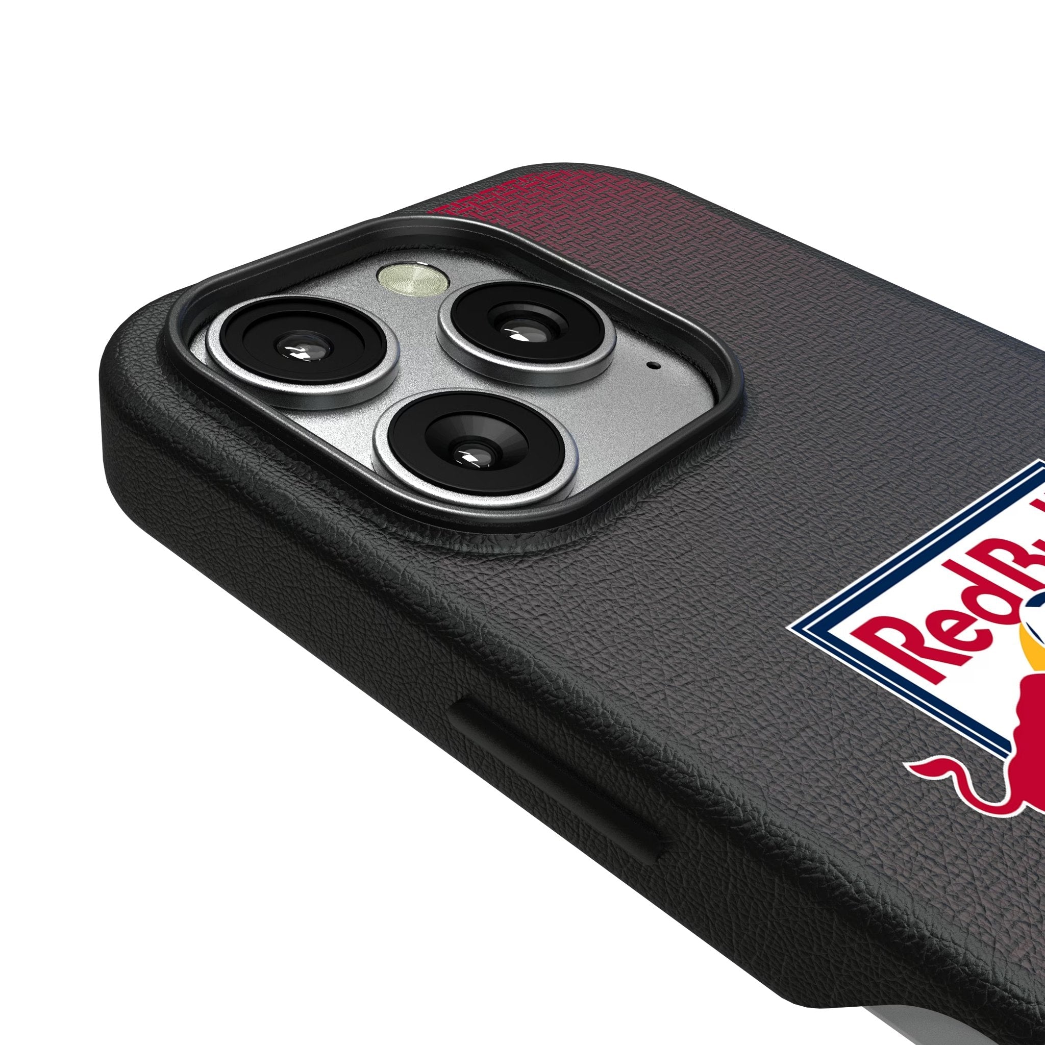 New York Red Bulls Linen MagSafe Compatible Phone Case for Apple iPhone 3