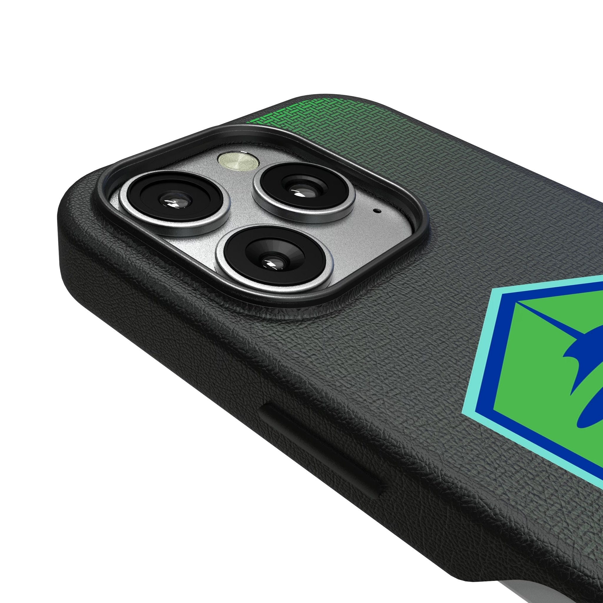 Seattle Sounders FC Linen MagSafe Compatible Phone Case for Apple iPhone 3
