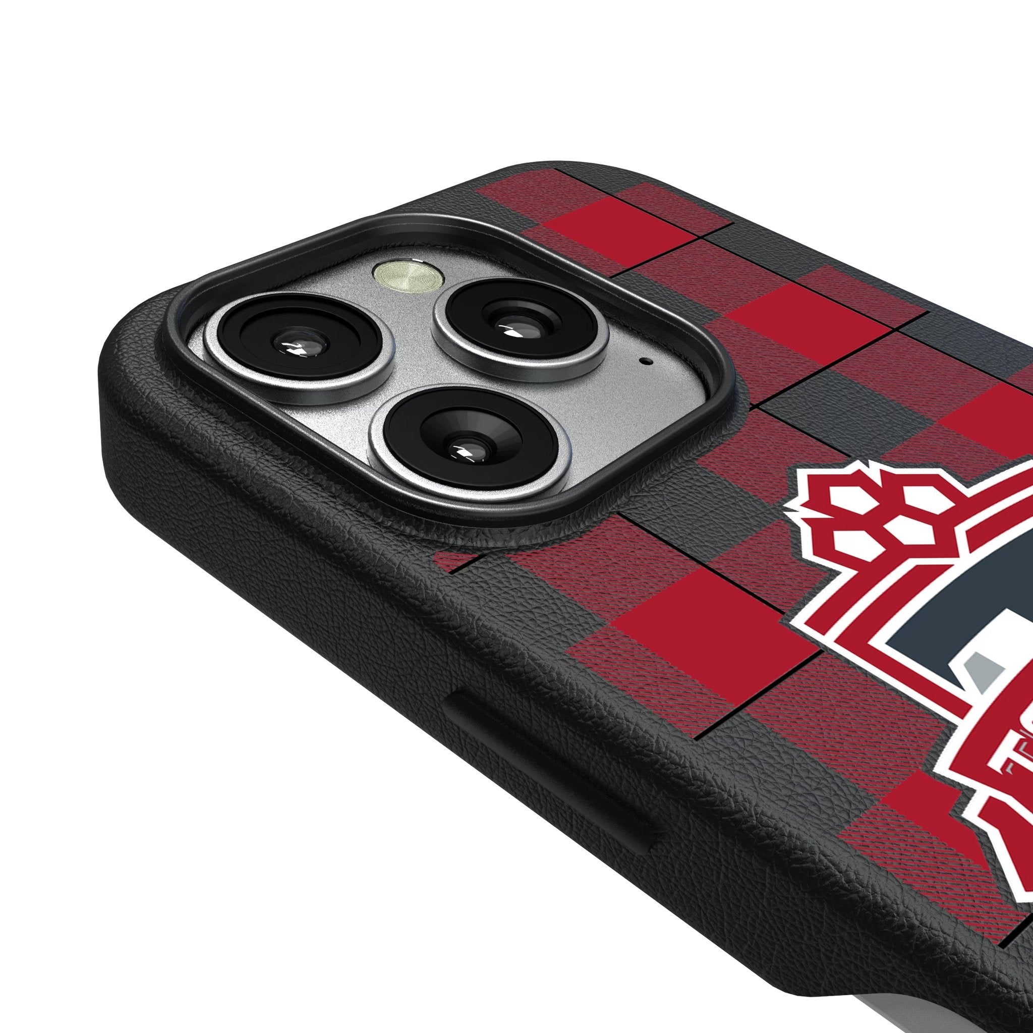 Toronto FC Plaid MagSafe Compatible Phone Case for Apple iPhone 3