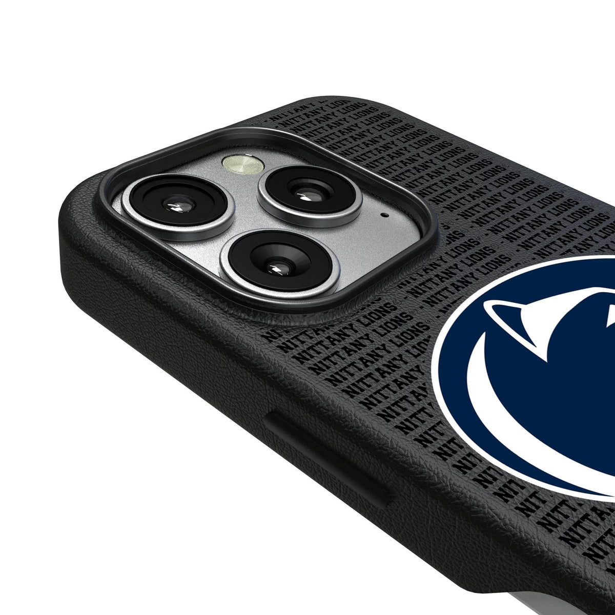 Pennsylvania State University Nittany Lions Text Backdrop MagSafe Compatible Phone Case for Apple iPhone 3