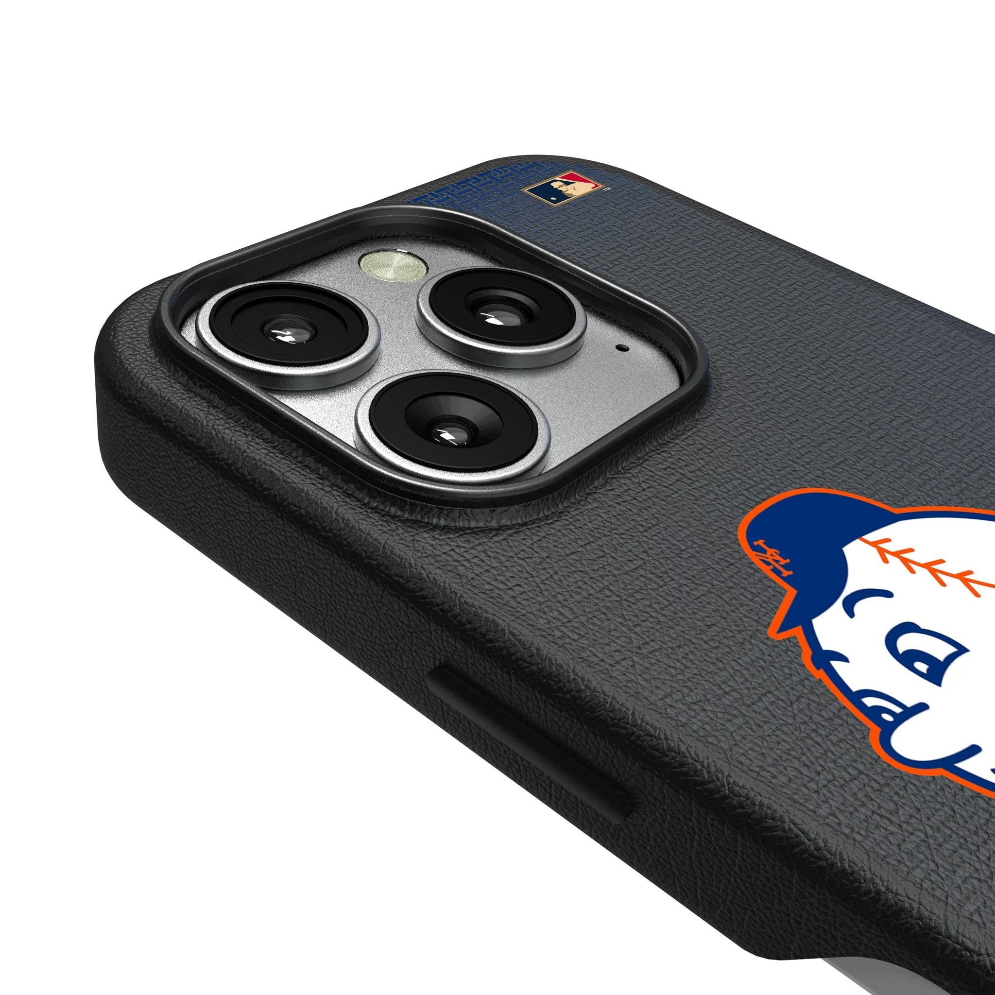 New York Mets 2014 - Cooperstown Collection Linen MagSafe Compatible Phone Case for Apple iPhone 3